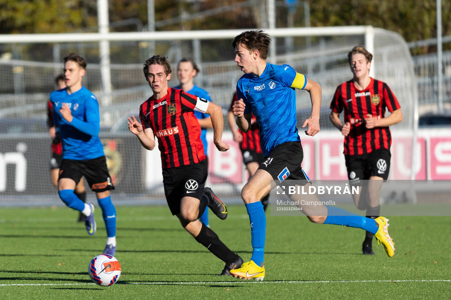 Halmstads Vincent Johansson och Brommapojkarnas Vidar