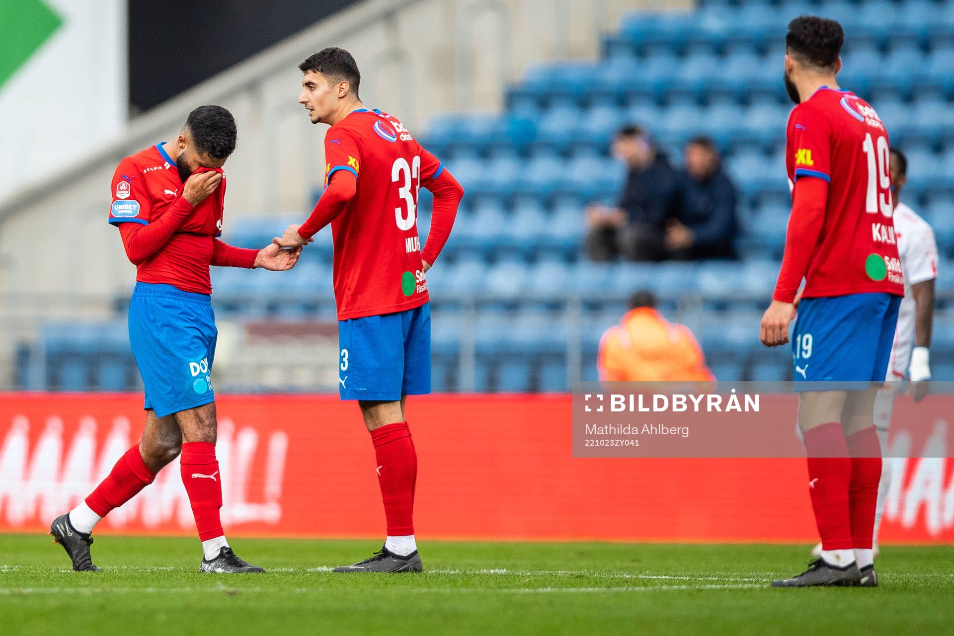 Helsingborgs Amin Al-Hamawi och Amar Muhsin