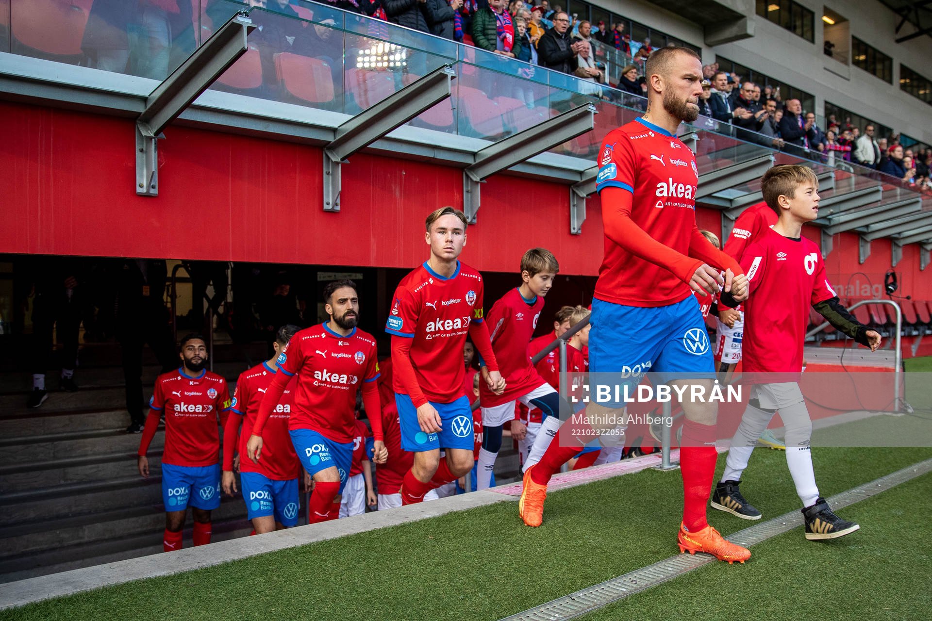 Helsingborgs Alexander Faltsetas och Simon Bengtsson