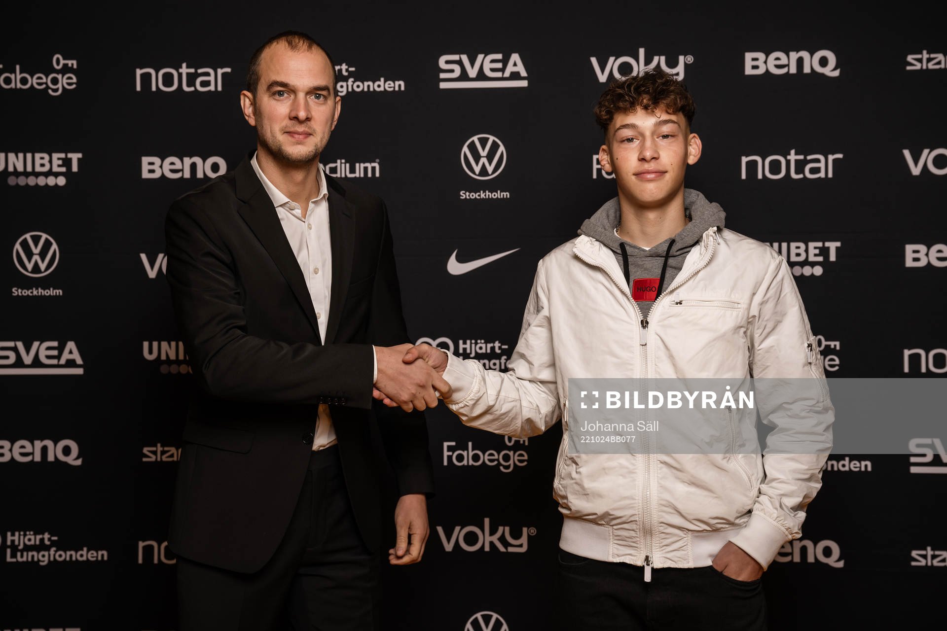 s sportchef Henrik Jurelius och Victor Andersson