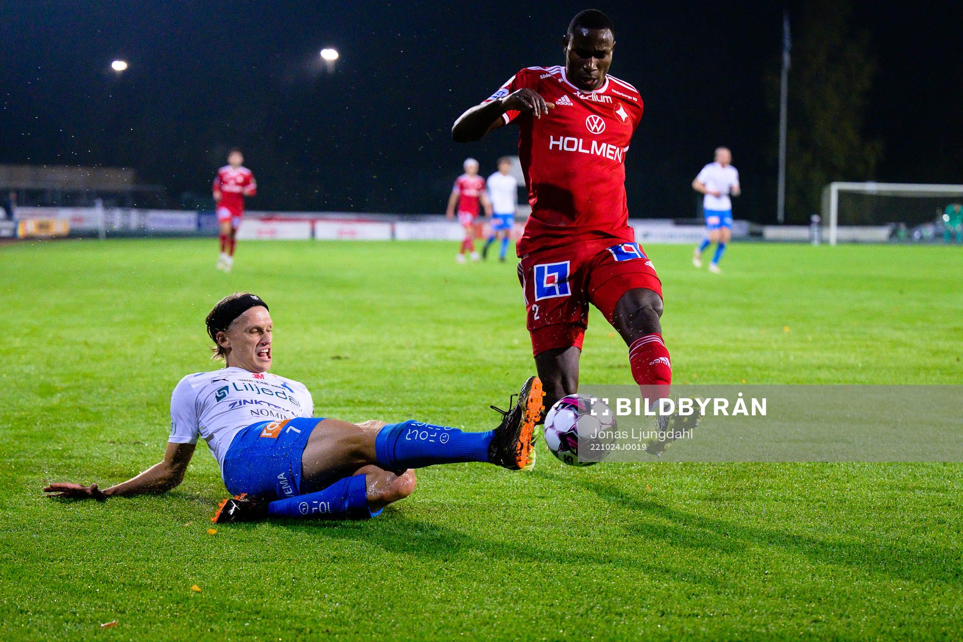 Värnamos Charlie Vindehall och IFK Norrköpings Godswill