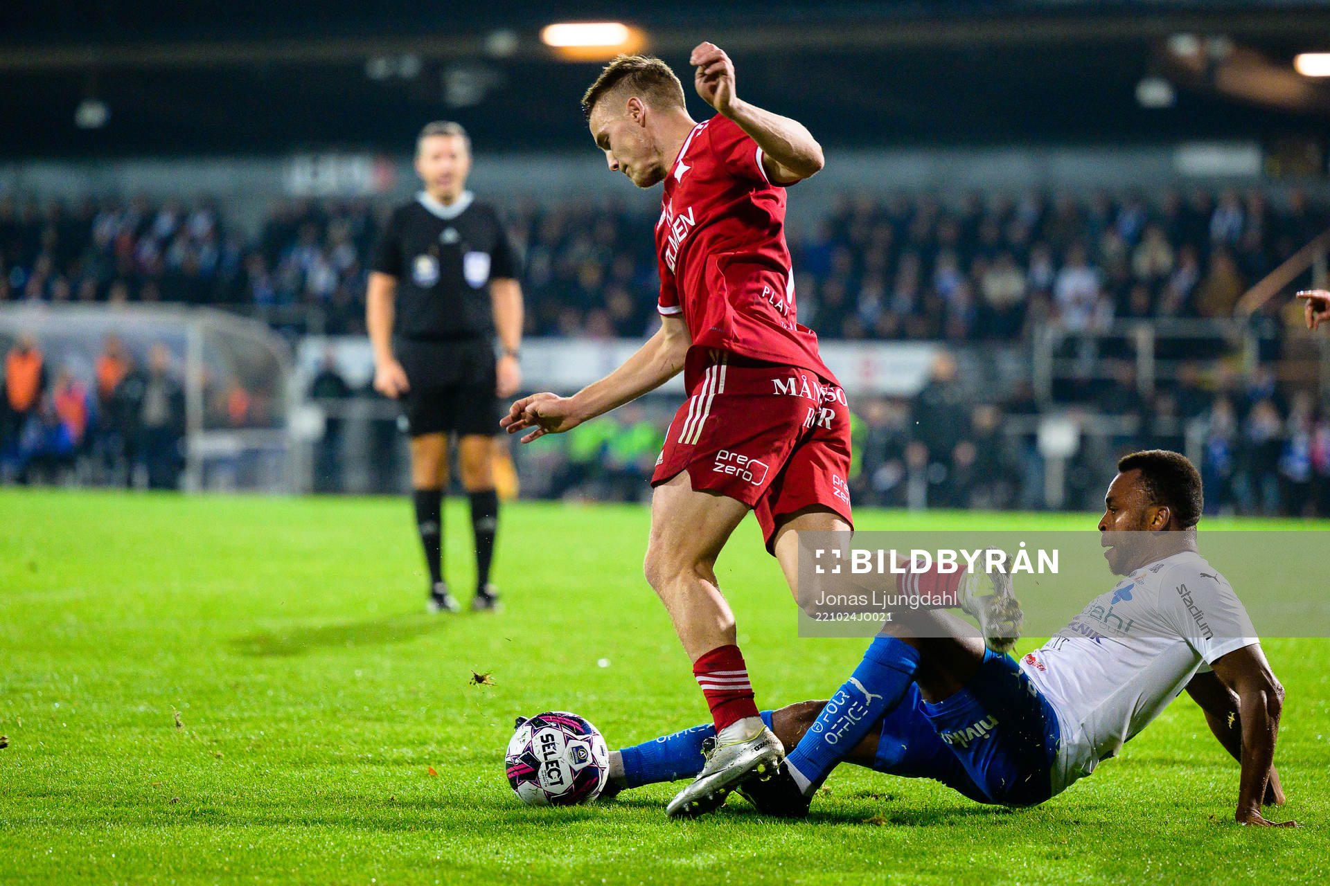 IFK Norrköpings Jacob Ortmark och Värnamos Abdussalam