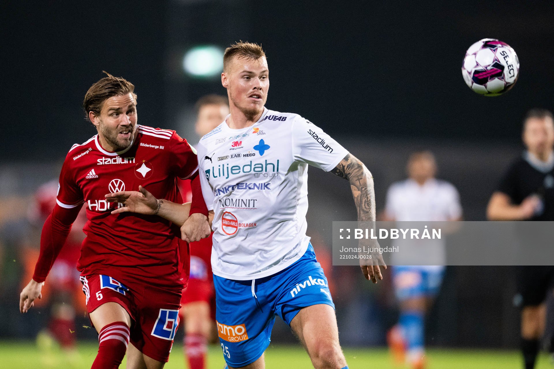 IFK Norrköpings Christoffer Nyman och Värnamos Victor