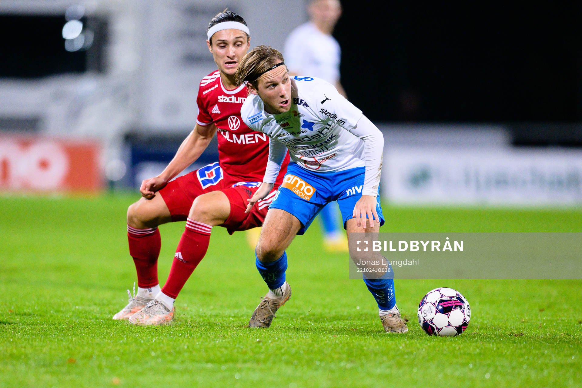 IFK Norrköpings Jonathan Levi och Värnamos William Kenndal