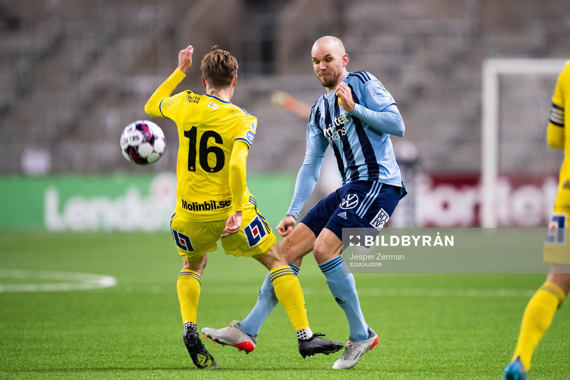 GIF Sundsvalls Marcus Burman och Djurgårdens Marcus