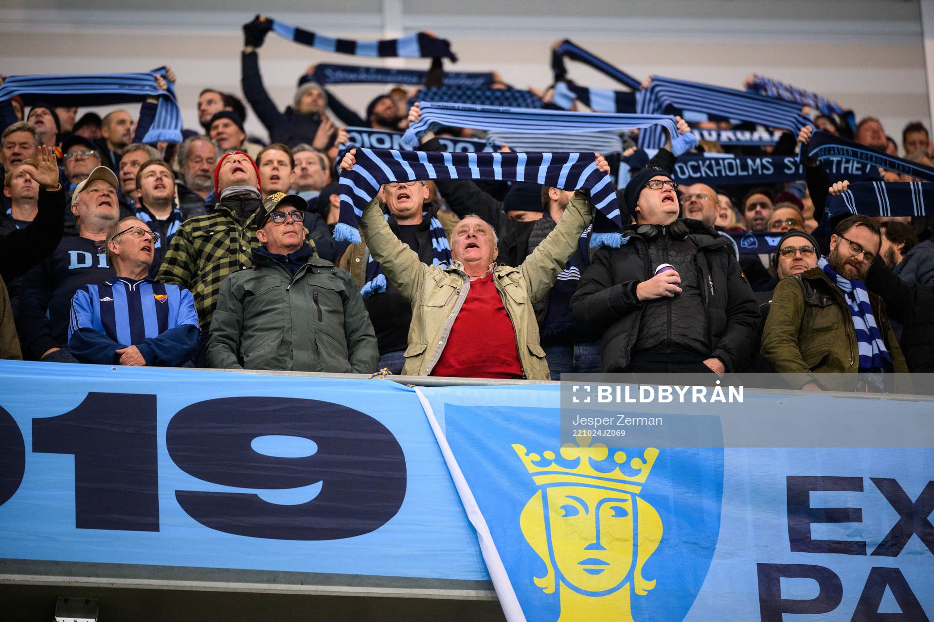 Djurgårdens supportrar
