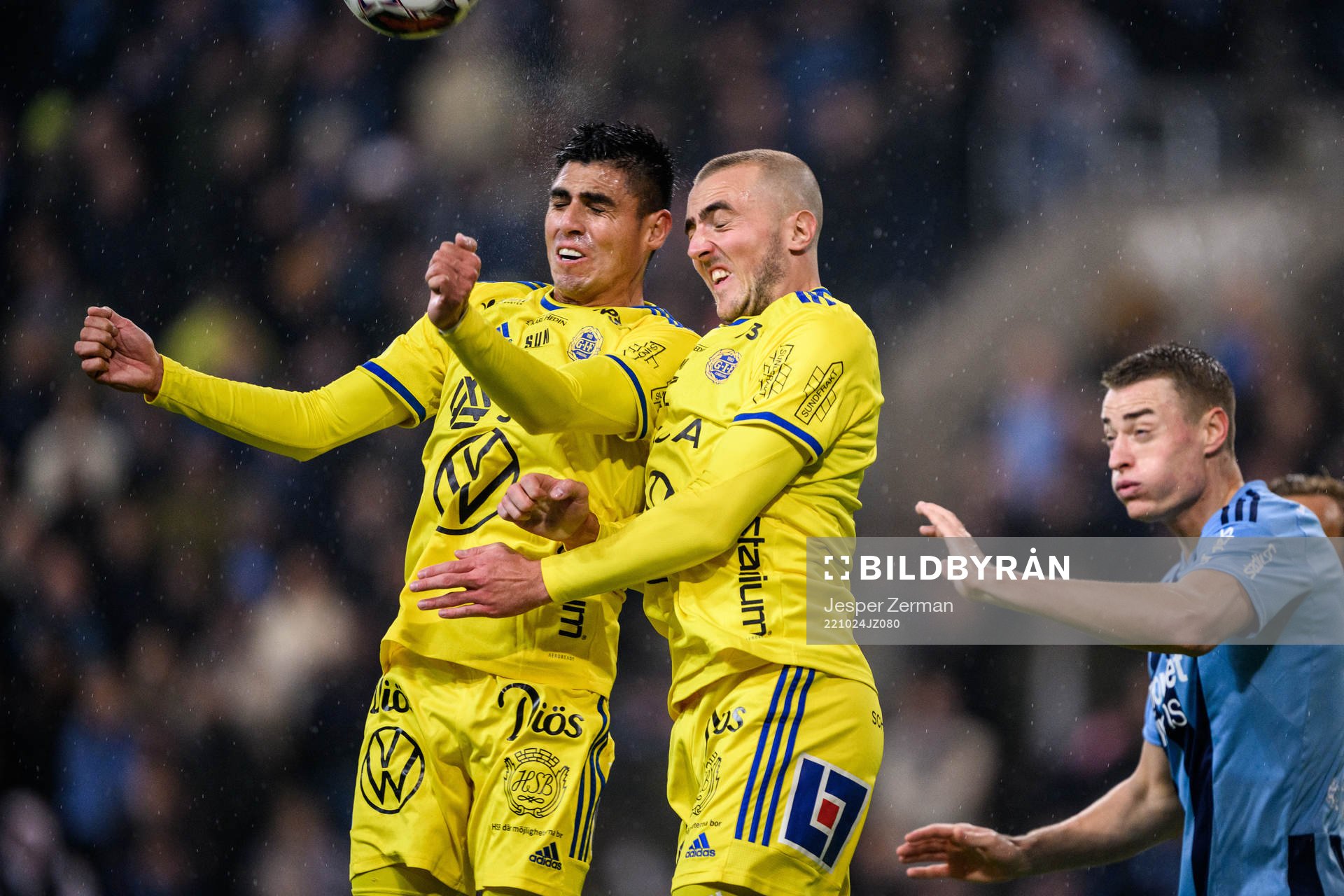 GIF Sundsvalls Joe Corona och Dennis Olsson