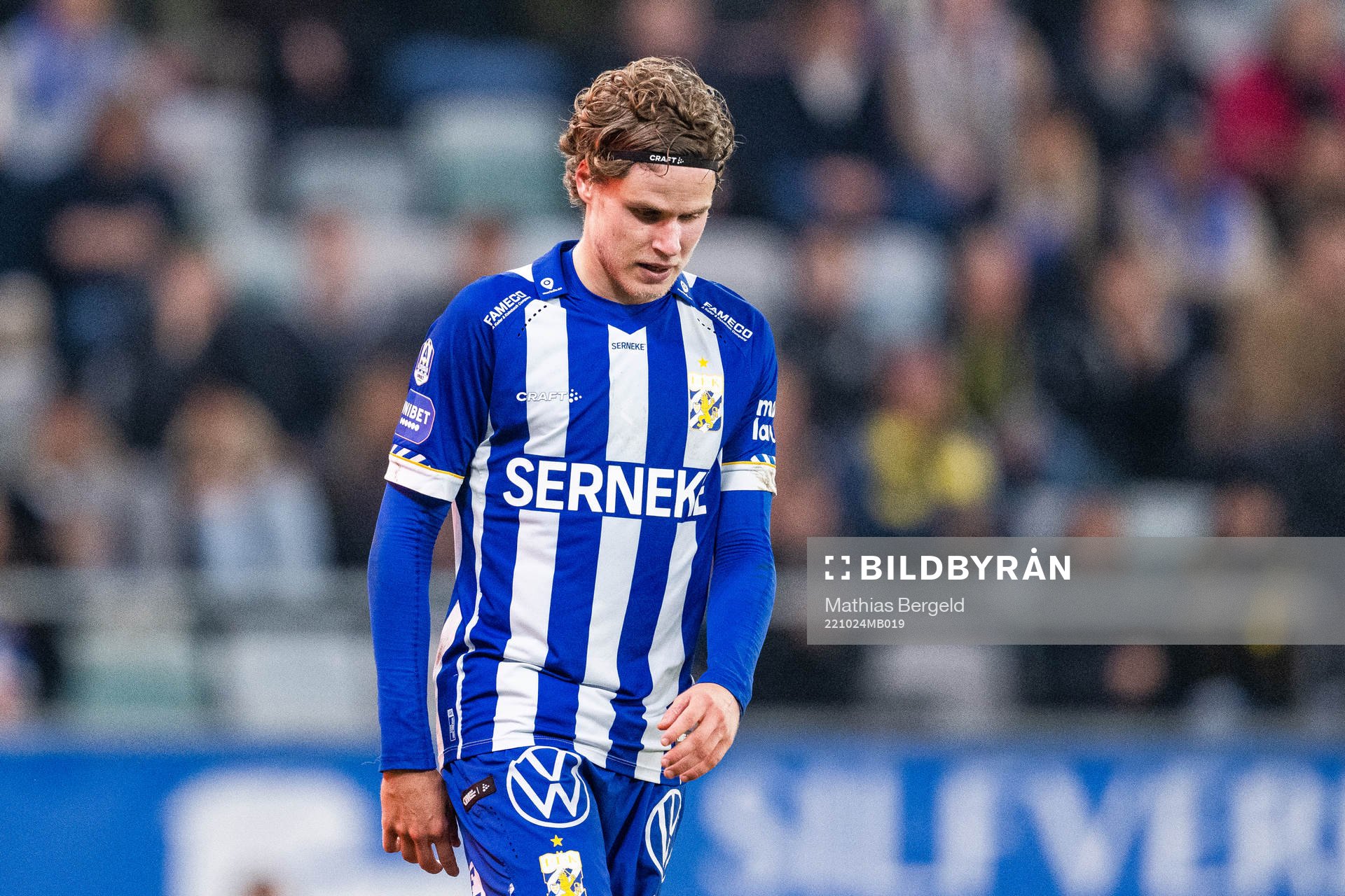 IFK Göteborgs Gustaf Norlin deppar