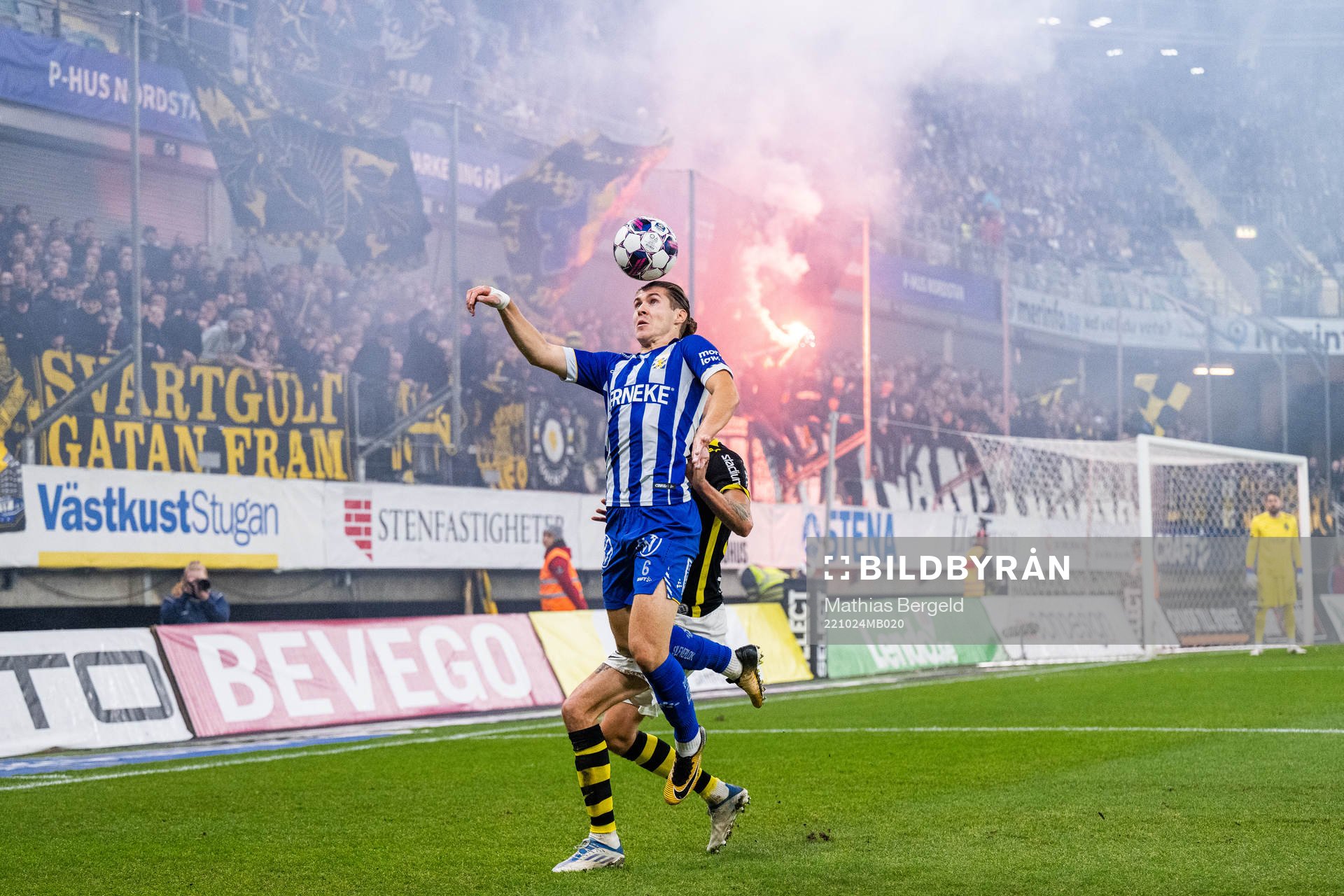 IFK Göteborgs Eman Markovic och AIKs Mikael Lustig