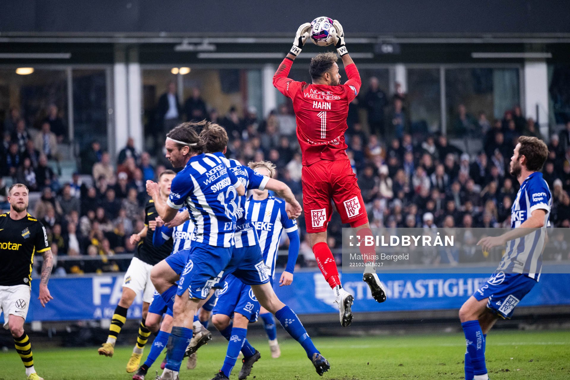 IFK Göteborgs målvakt Warner Hahn