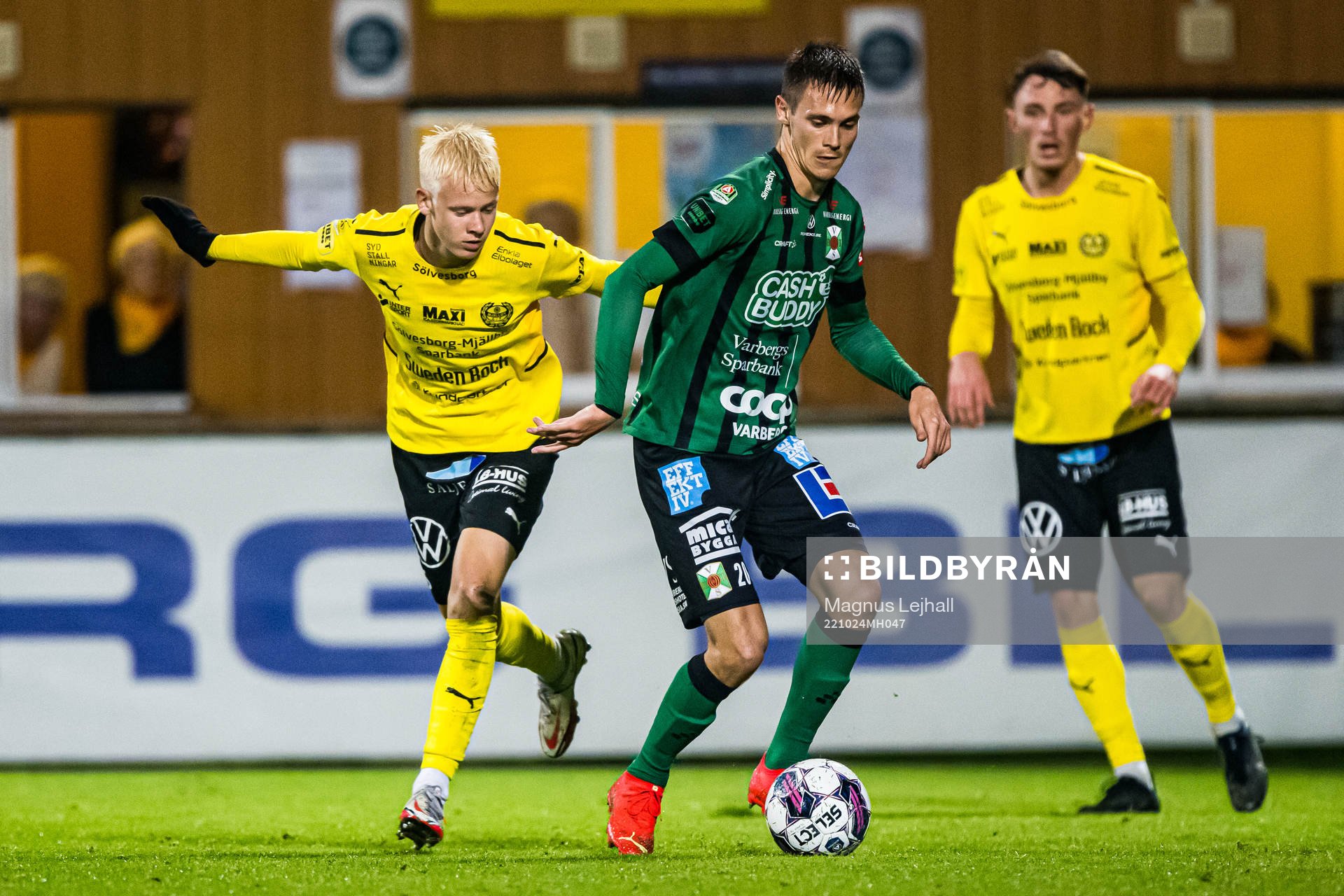 Mjällbys Otto Rosengren och Varbergs Tobias Carlsson