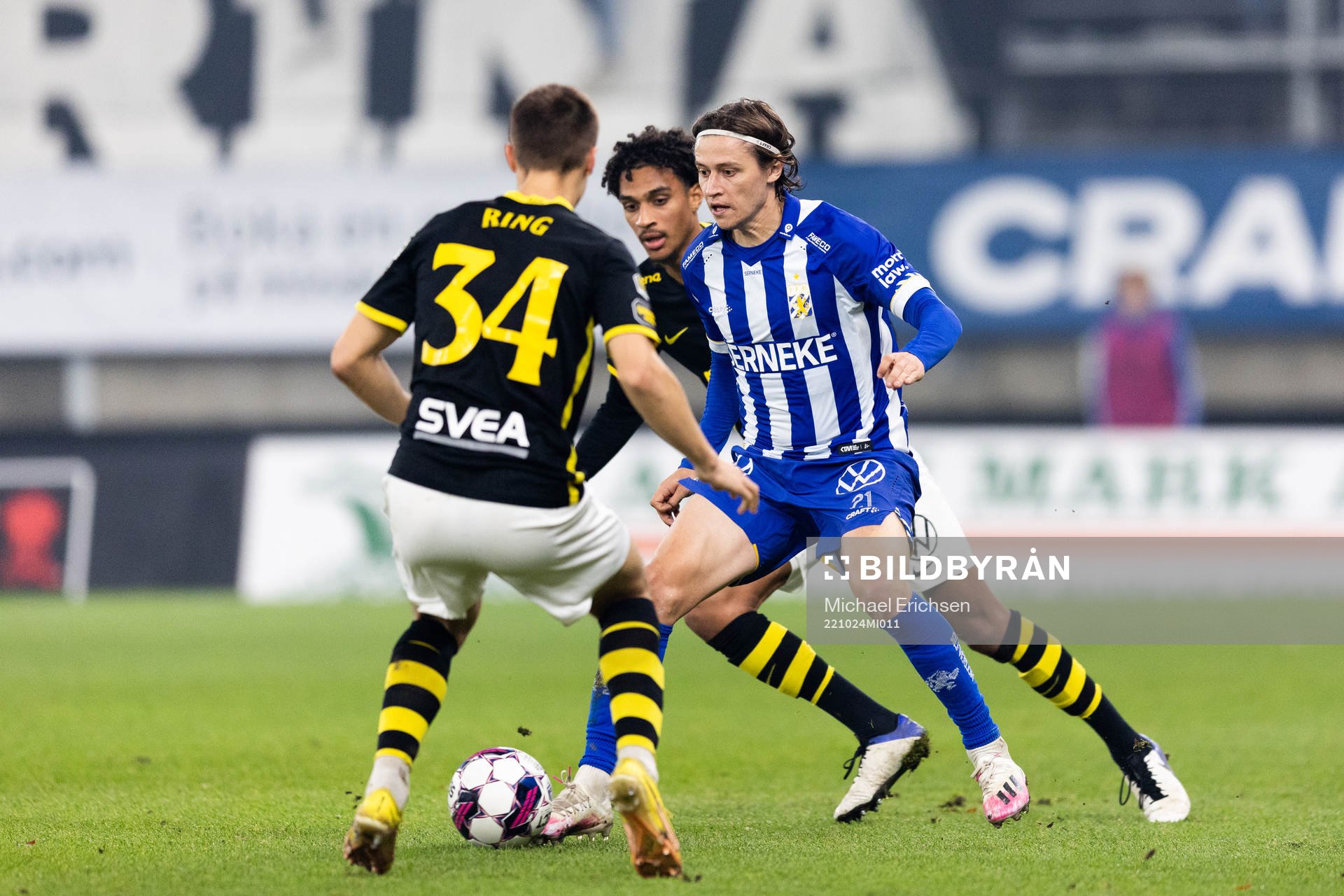 IFK Göteborgs Simon Thern och AIKs Jesper Ceesay