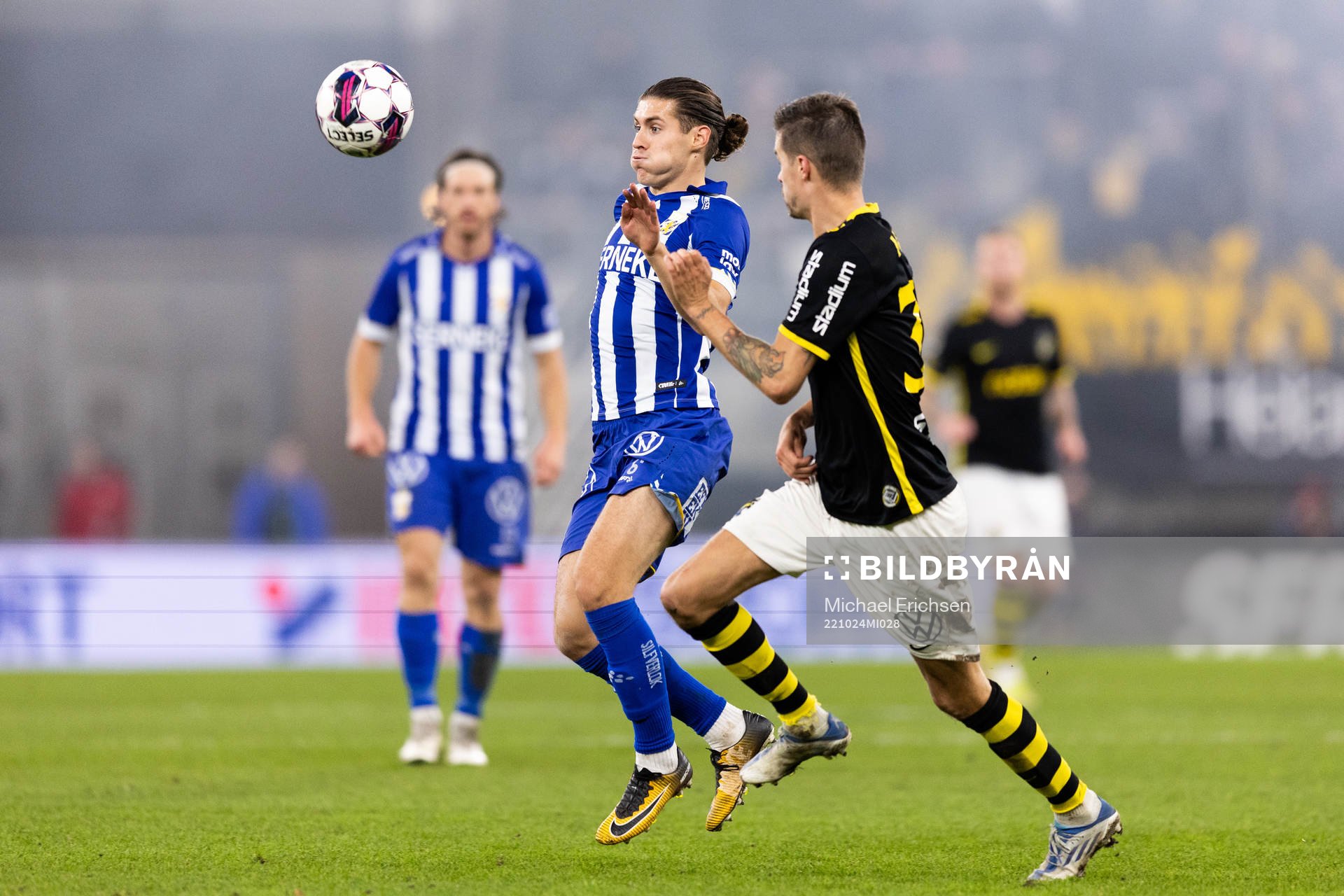 IFK Göteborgs Eman Markovic och AIKs Mikael Lustig