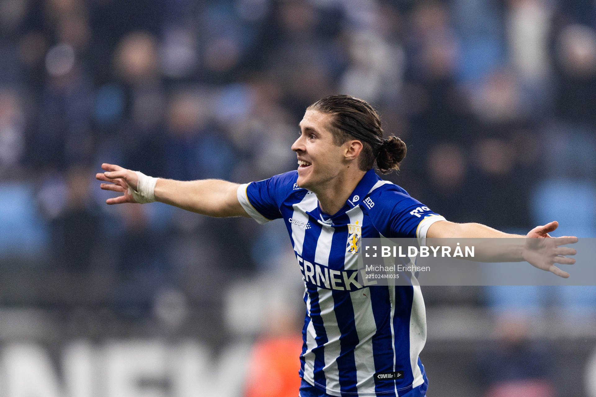 IFK Göteborgs Eman Markovic jublar