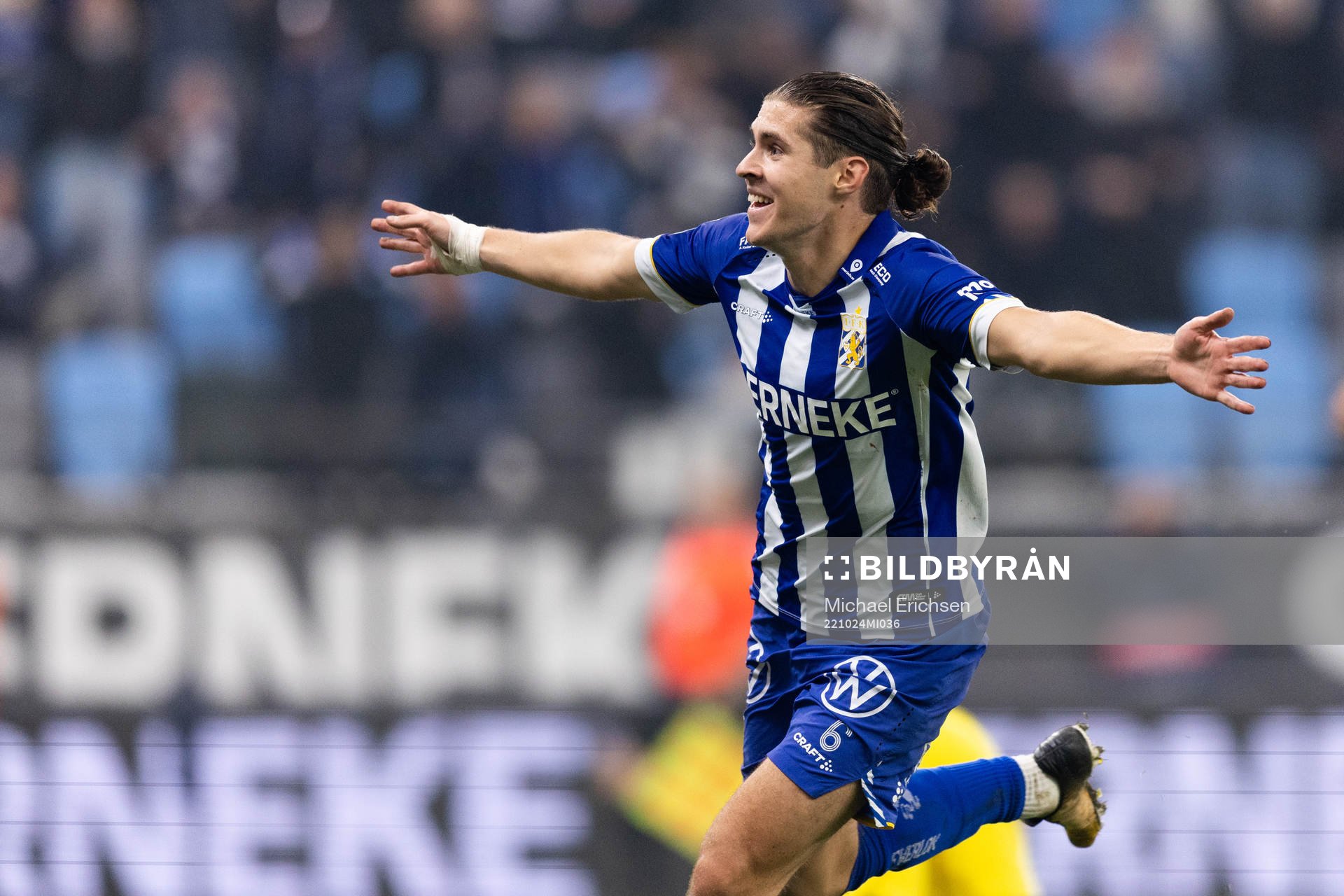 IFK Göteborgs Eman Markovic jublar