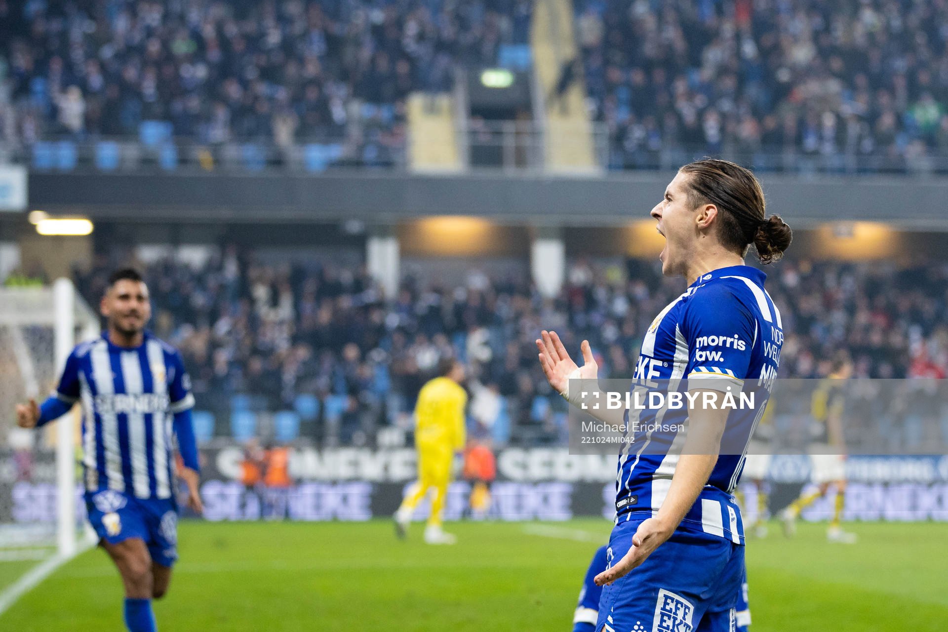 IFK Göteborgs Eman Markovic jublar