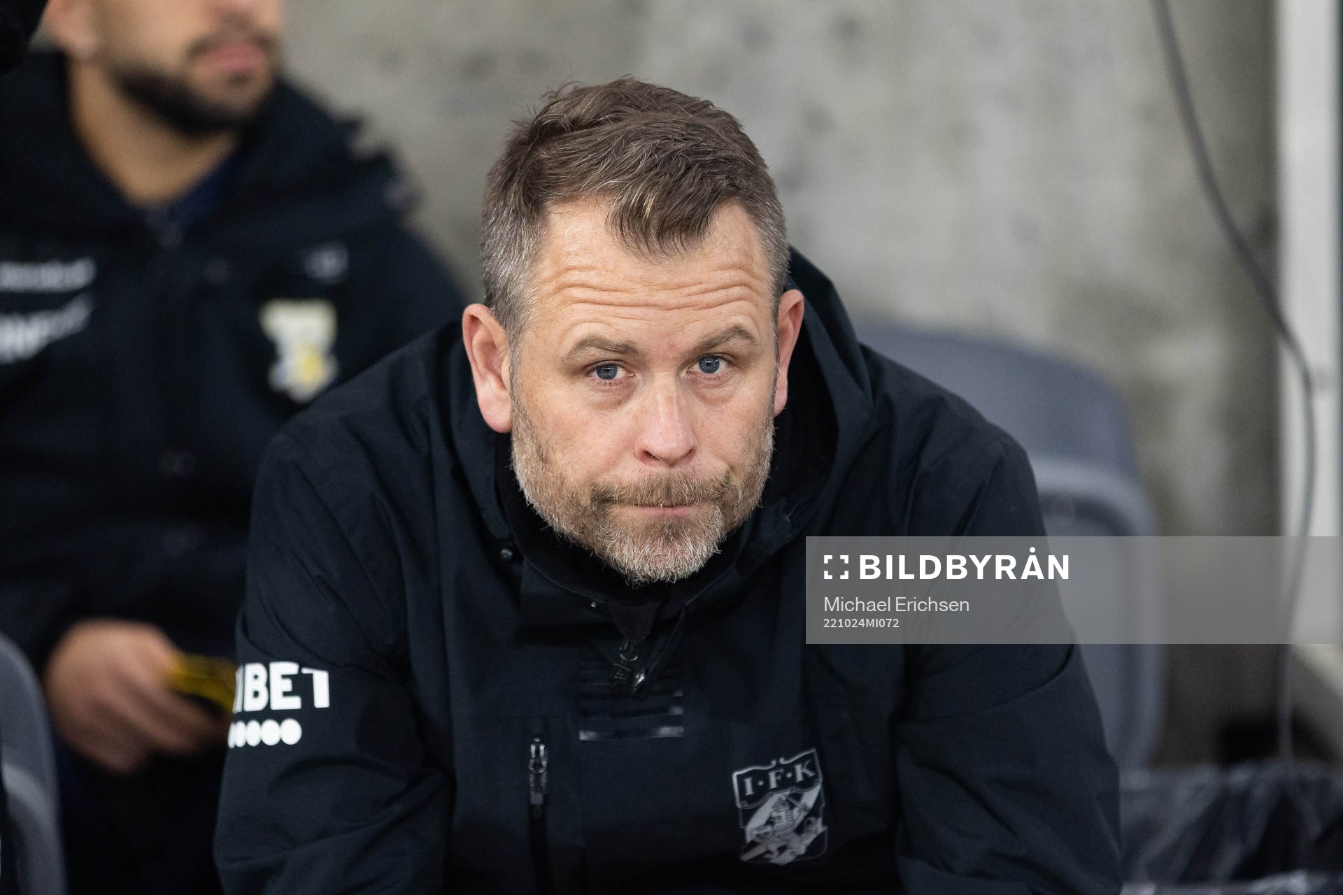 IFK Göteborgs tränare Mikael Stahre innan