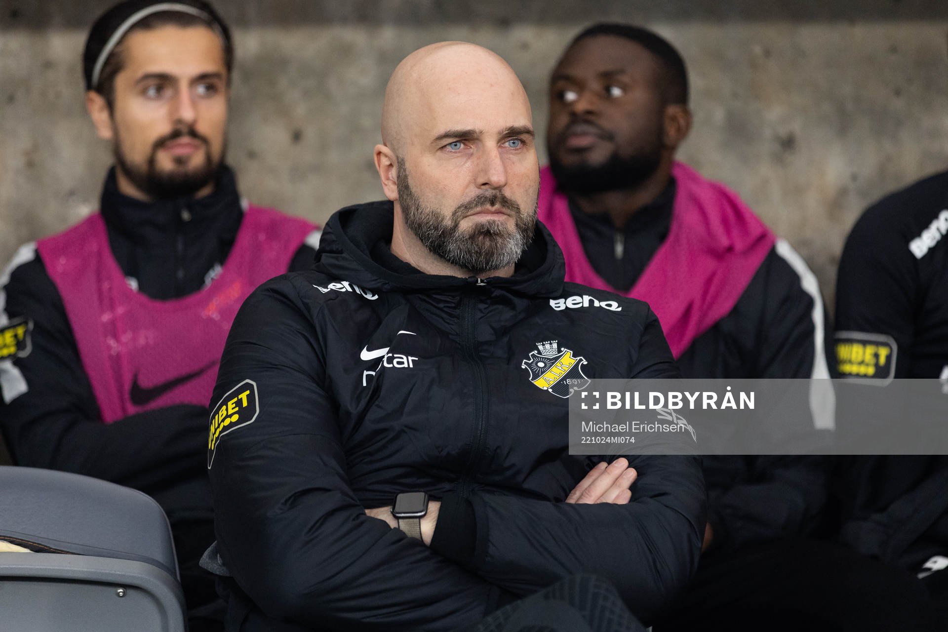 AIKs Peter Wennberg, tillförordnad chefstränare innan