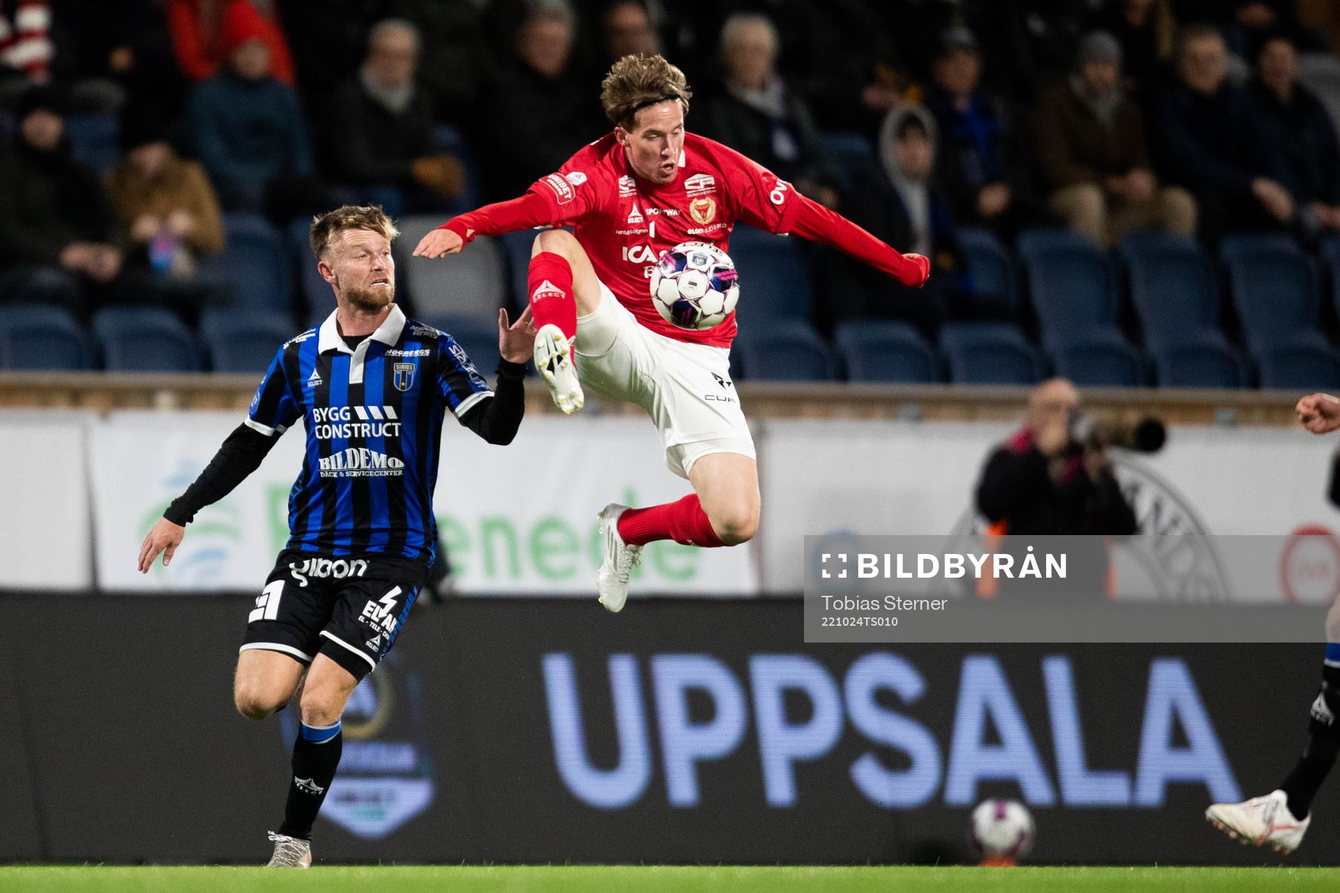 Sirius Dennis Widgren och Kalmars Johan Karlsson