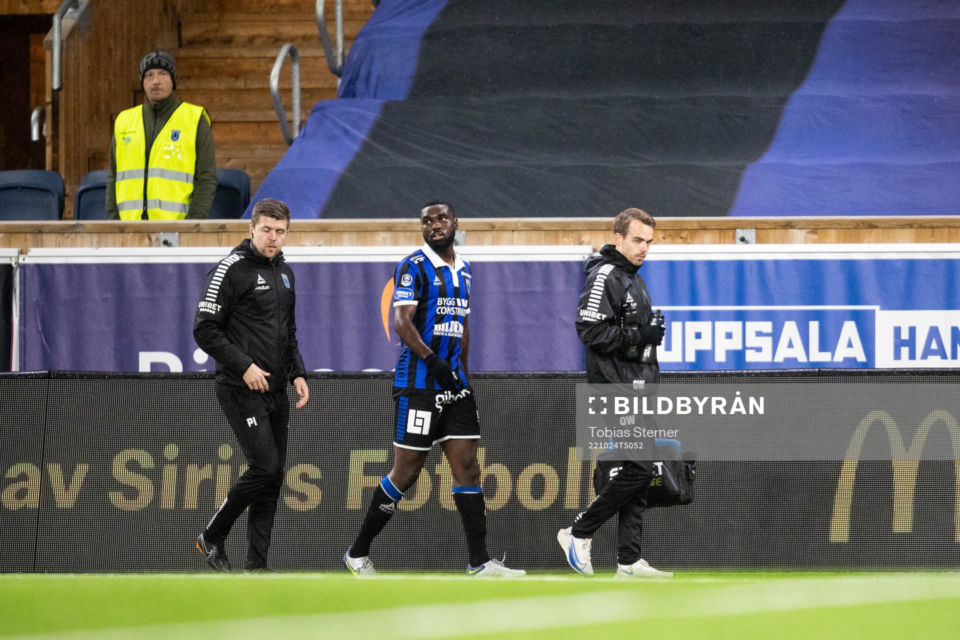 Sirius Patrick Nwadike med skada