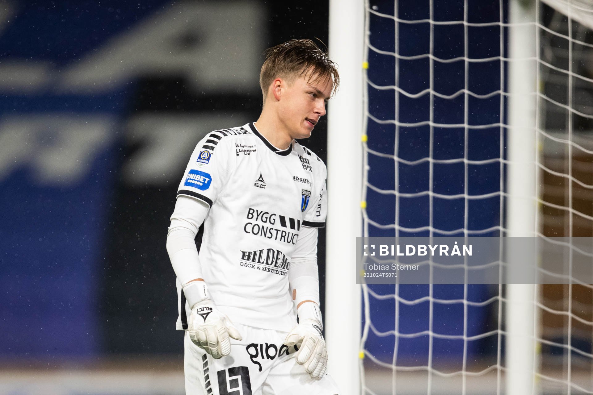 Sirius målvakt Hannes Sveijer