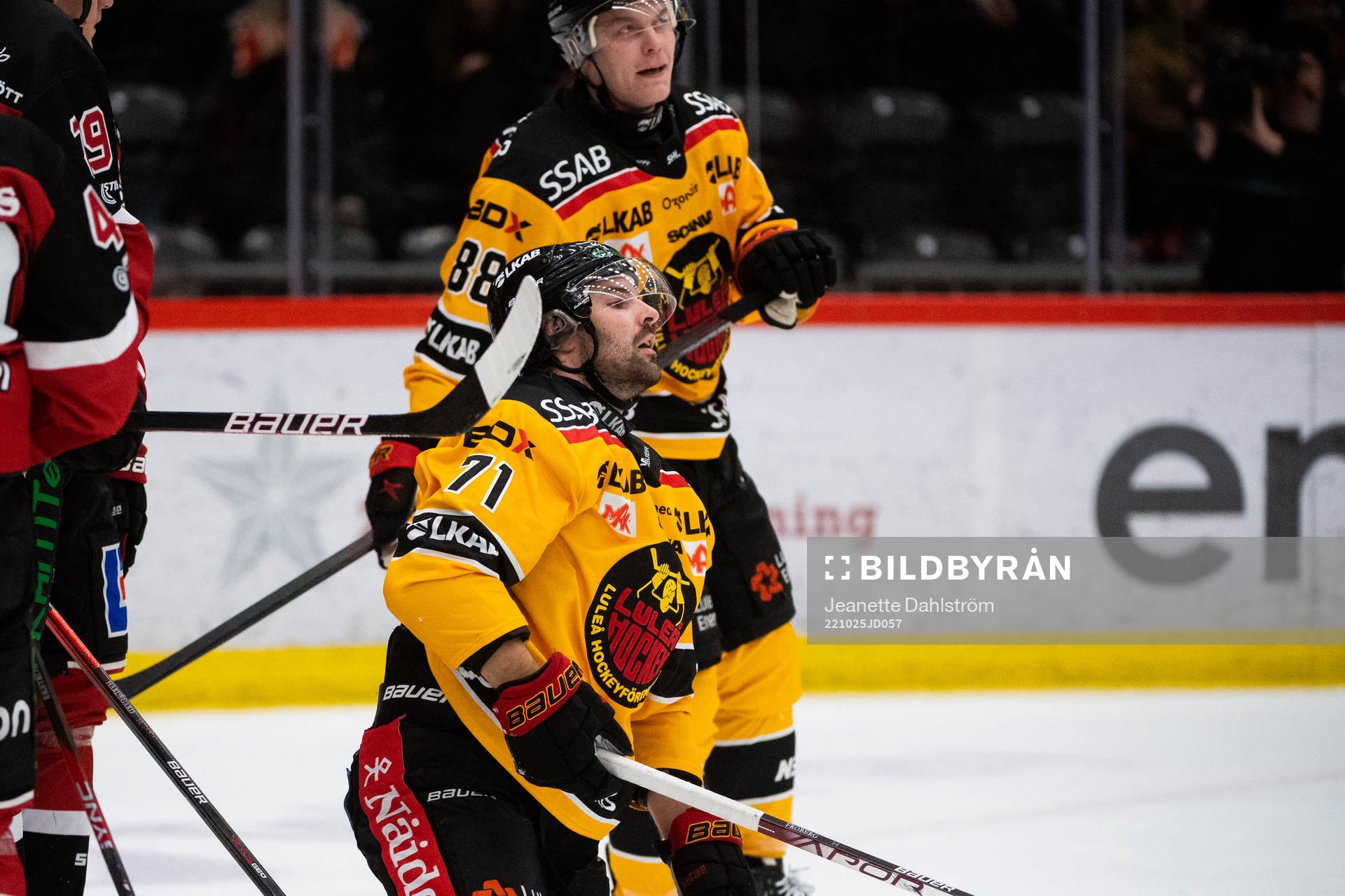 Luleås Linus Fröberg och Joonas Rask