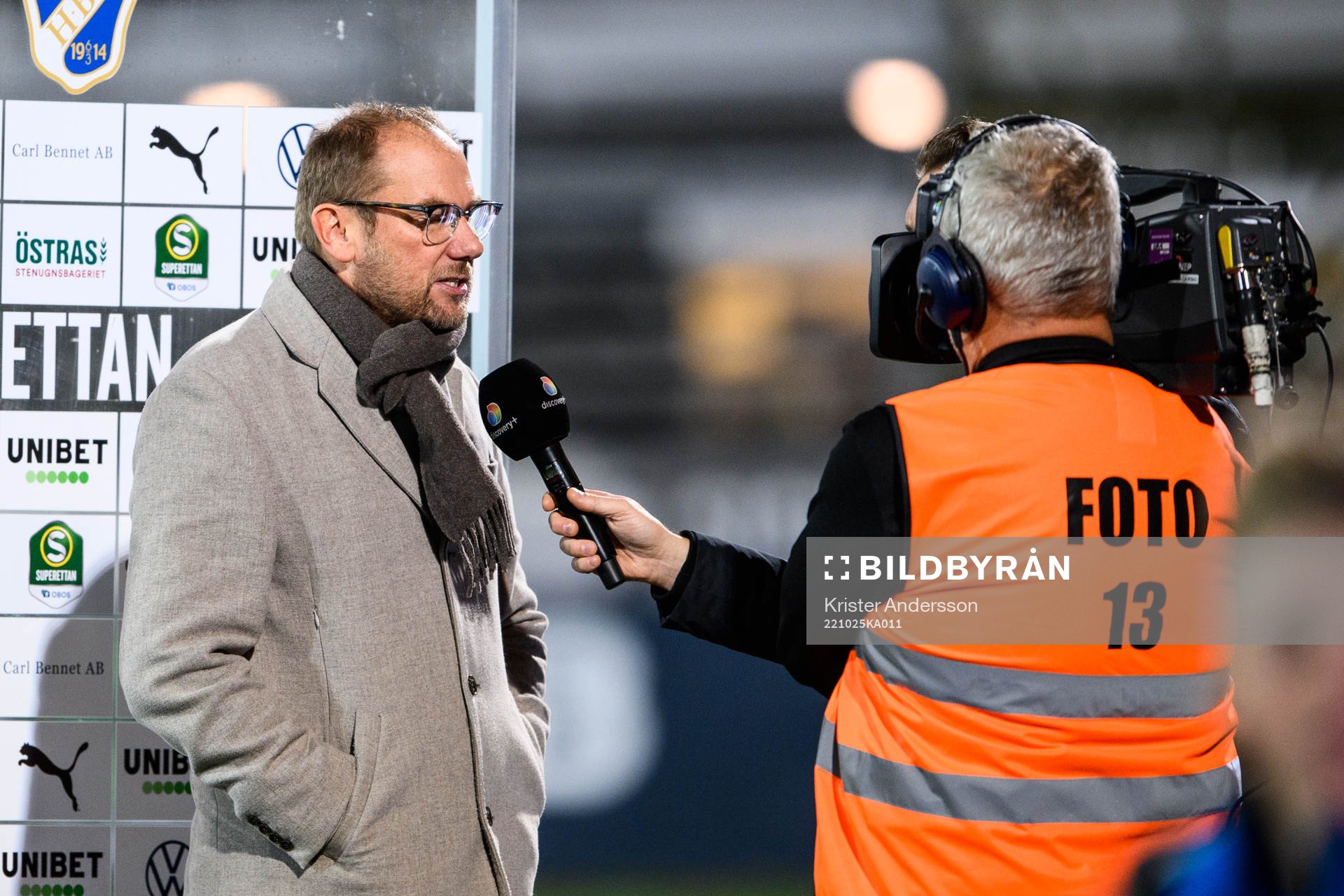 Halmstads tränare Magnus Haglund