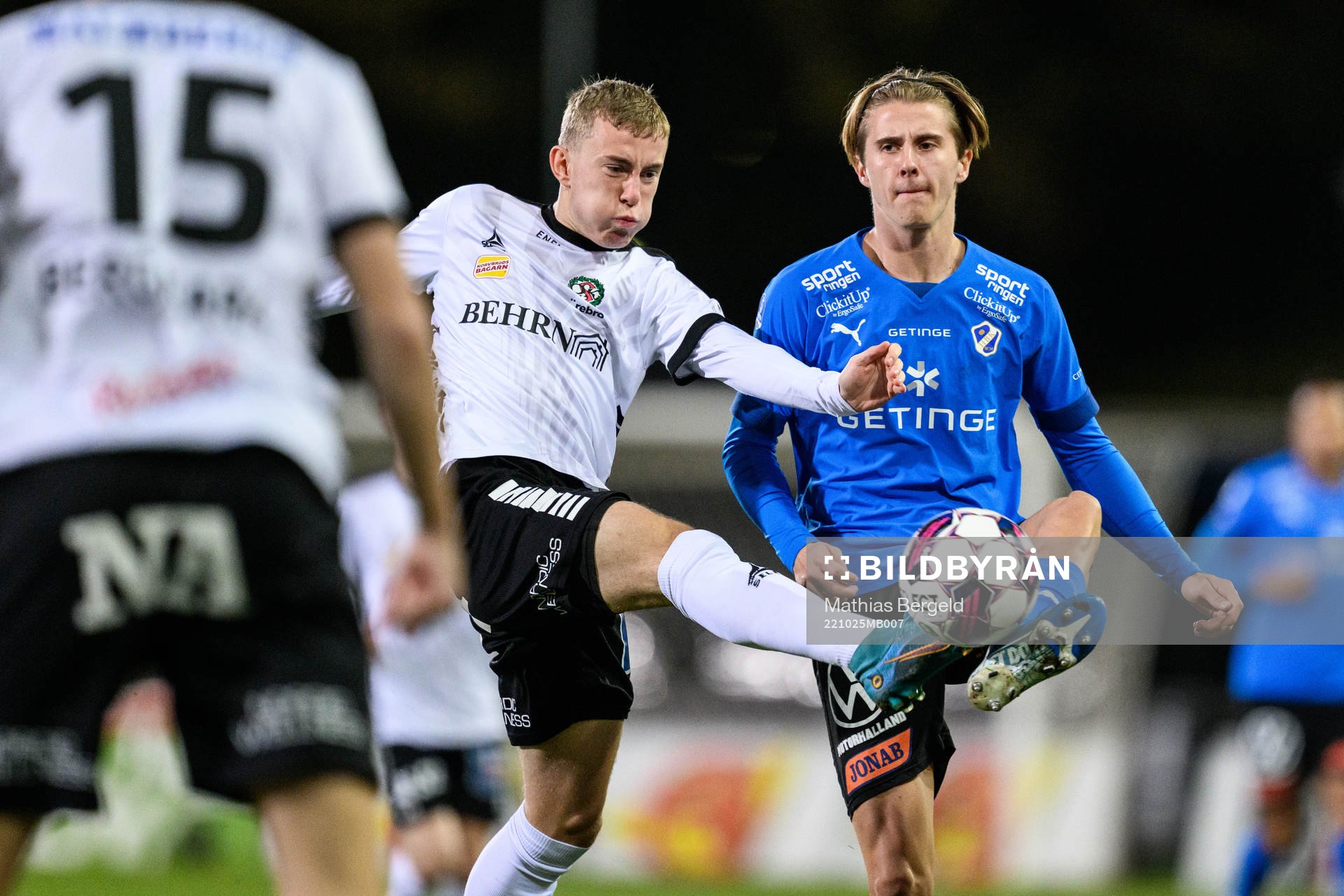 Örebros Valgeir Valgeirsson och Halmstads Erik Ahlstrand