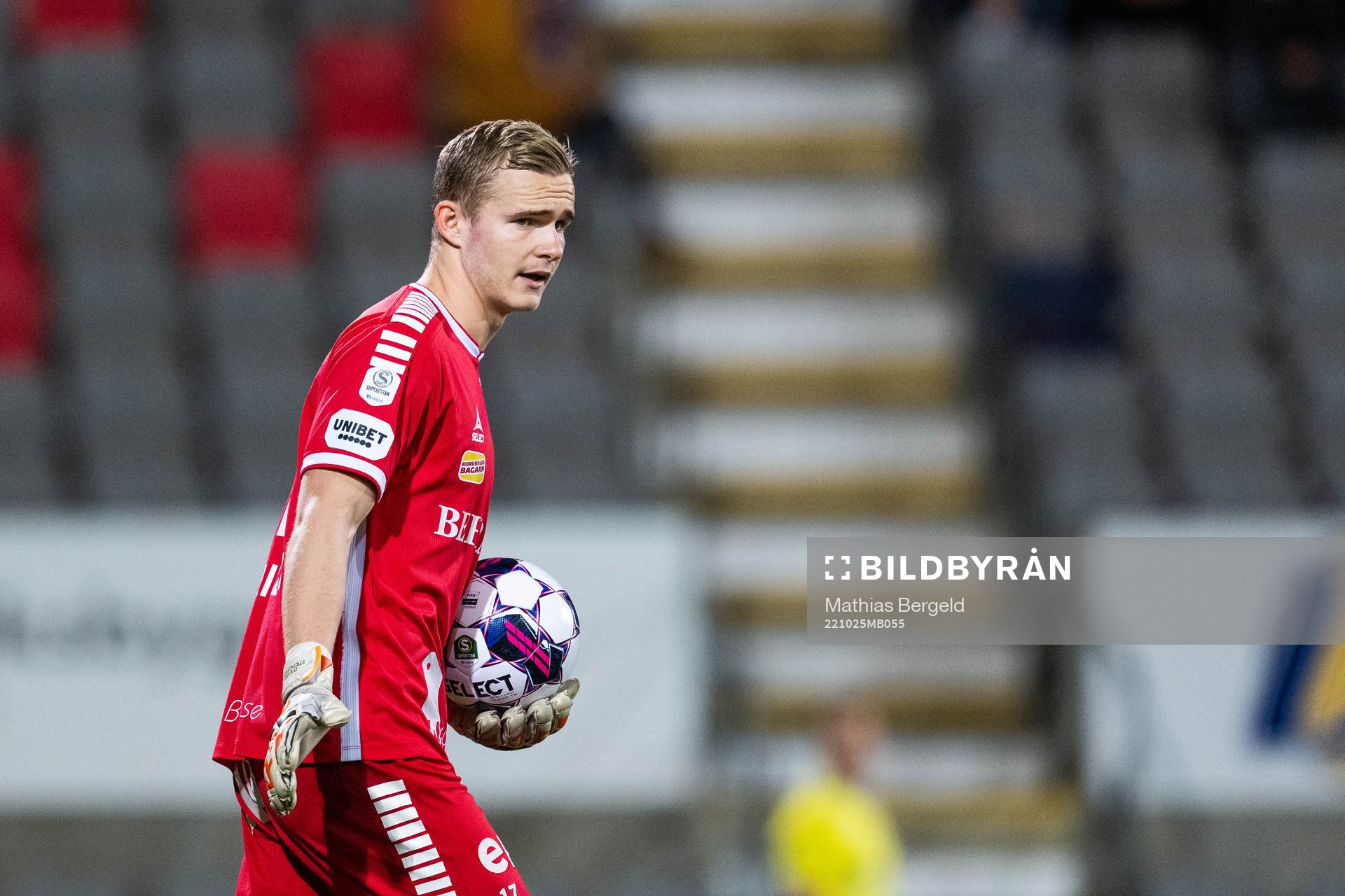 Örebros målvakt Daniel Strindholm