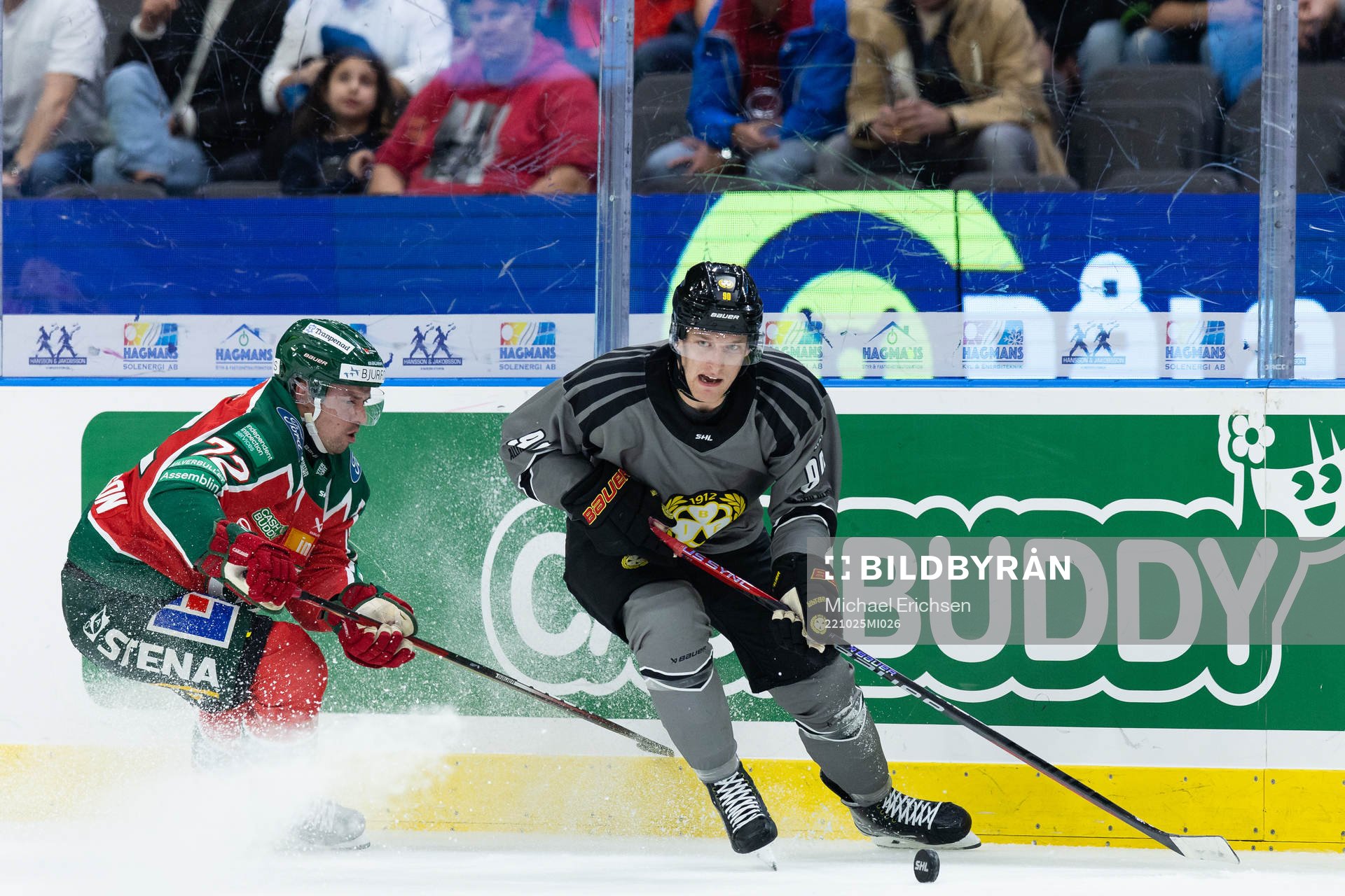Frölundas Patrik Carlsson och Brynäs David Sklenicka
