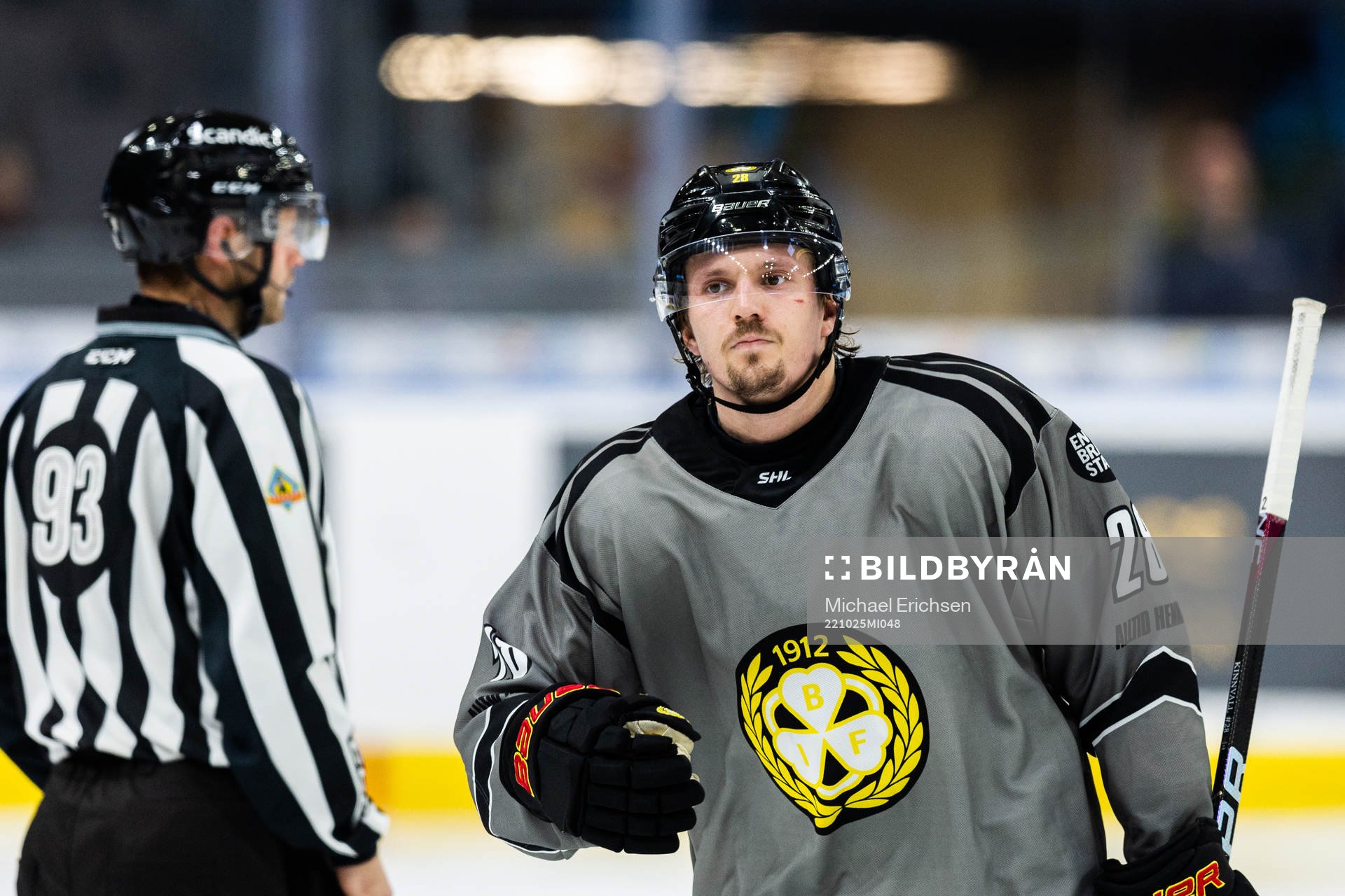 Brynäs Johannes Kinnvall jublar