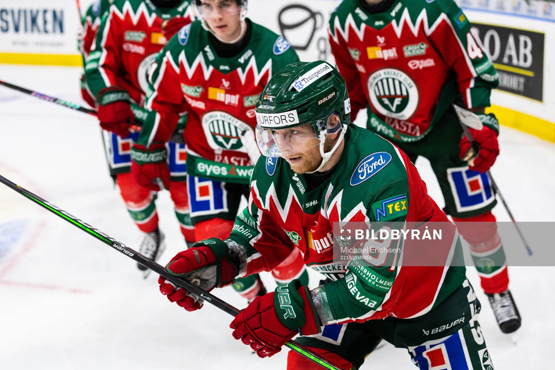 Frölundas Ryan Lasch jublar
