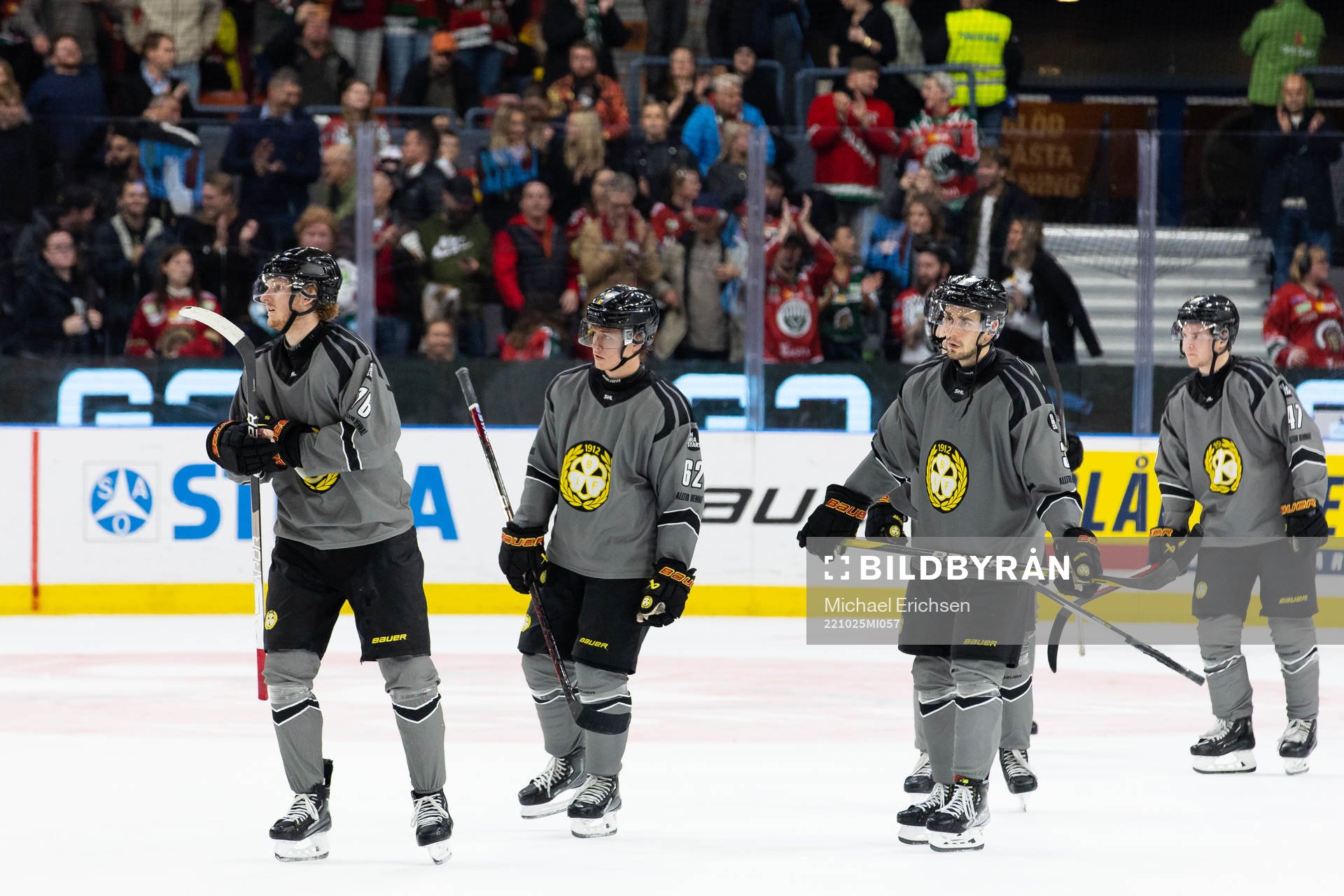 Brynäs spelare deppar