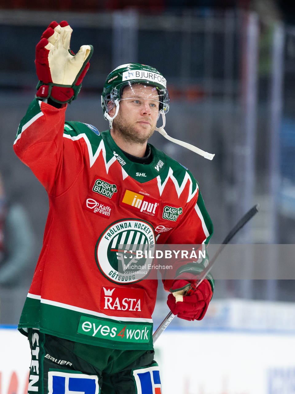 Frölundas Christian Folin tackar publiken