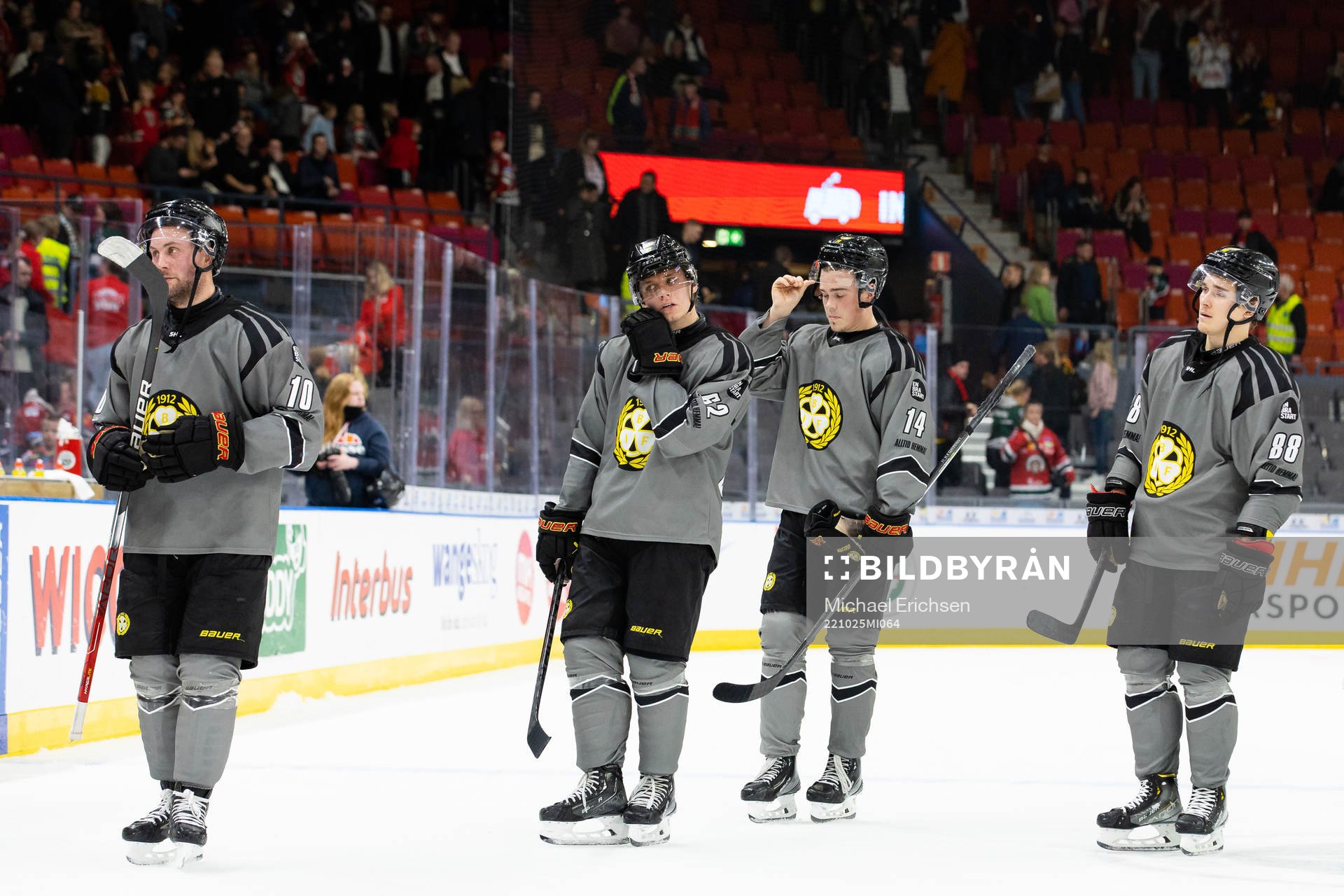Brynäs spelare deppar
