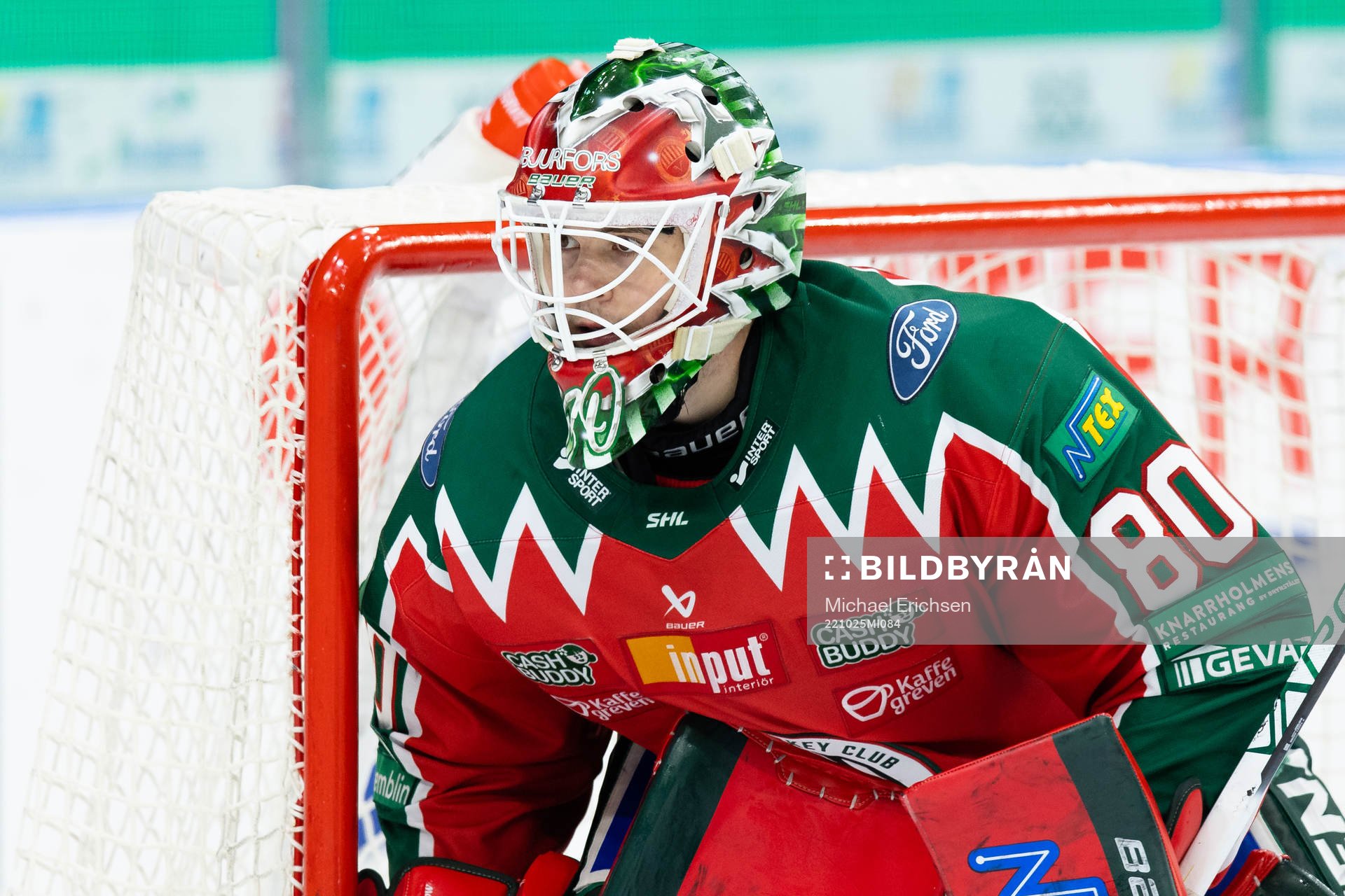 Frölundas målvakt Frederik Dichow