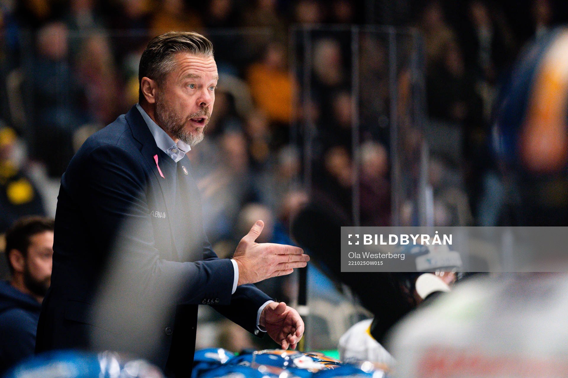 Växjös assisterande tränare Fredrik Hellgren