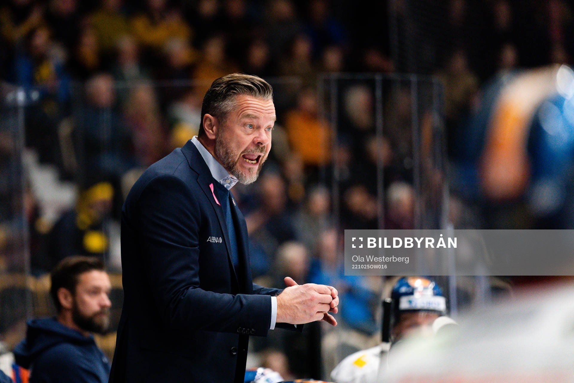 Växjös assisterande tränare Fredrik Hellgren