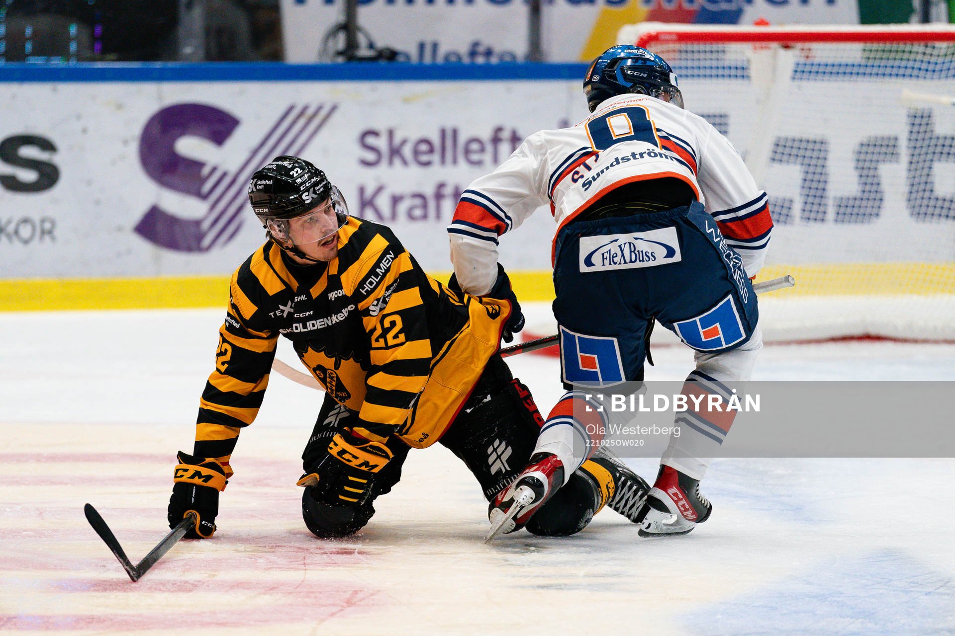 Skellefteås Jonathan Johnson och Växjös Victor Stjernborg