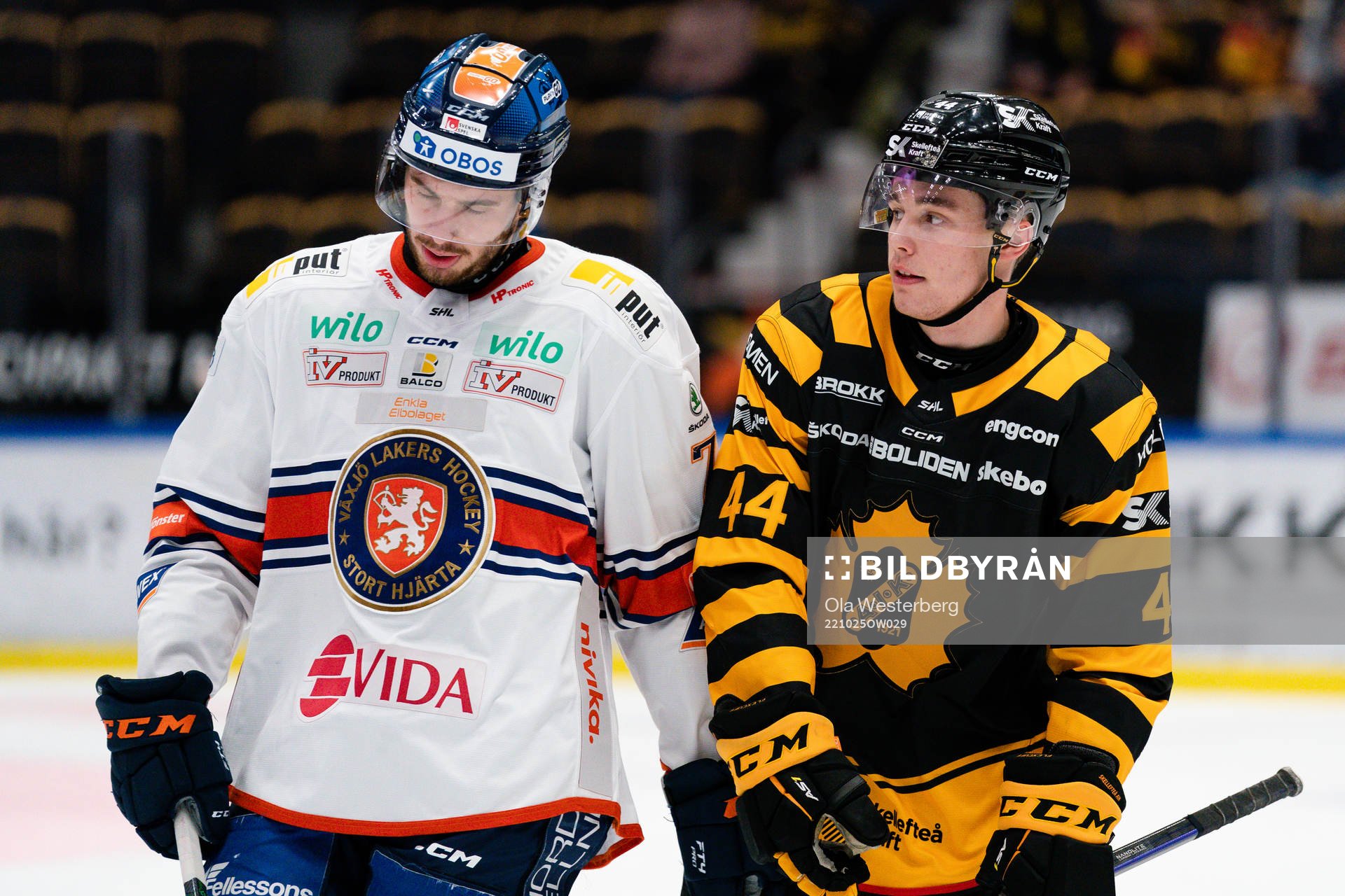 Växjös Hardy Häman Aktell och Skellefteås Elias
