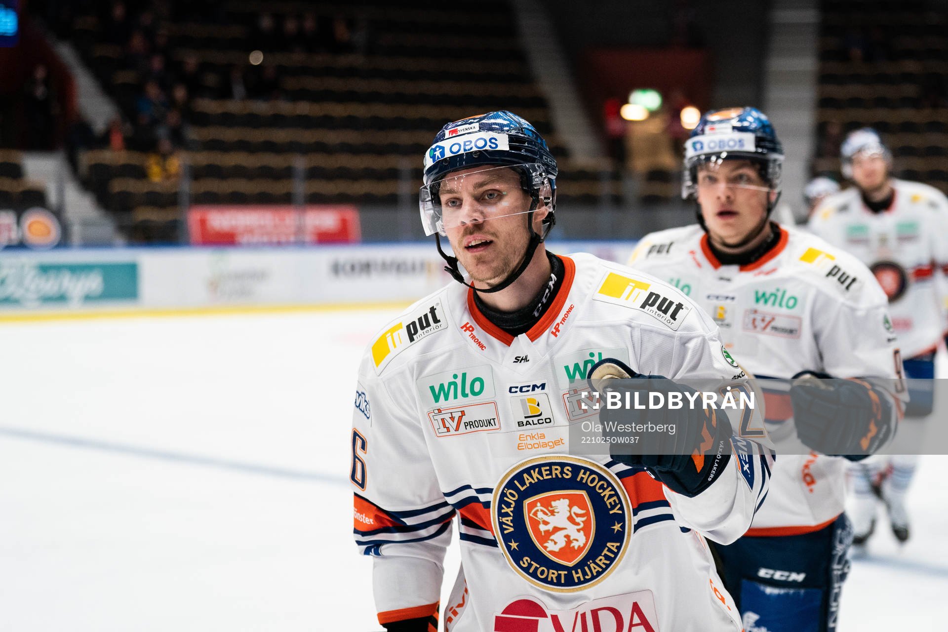 Växjös Joel Kellman jublar