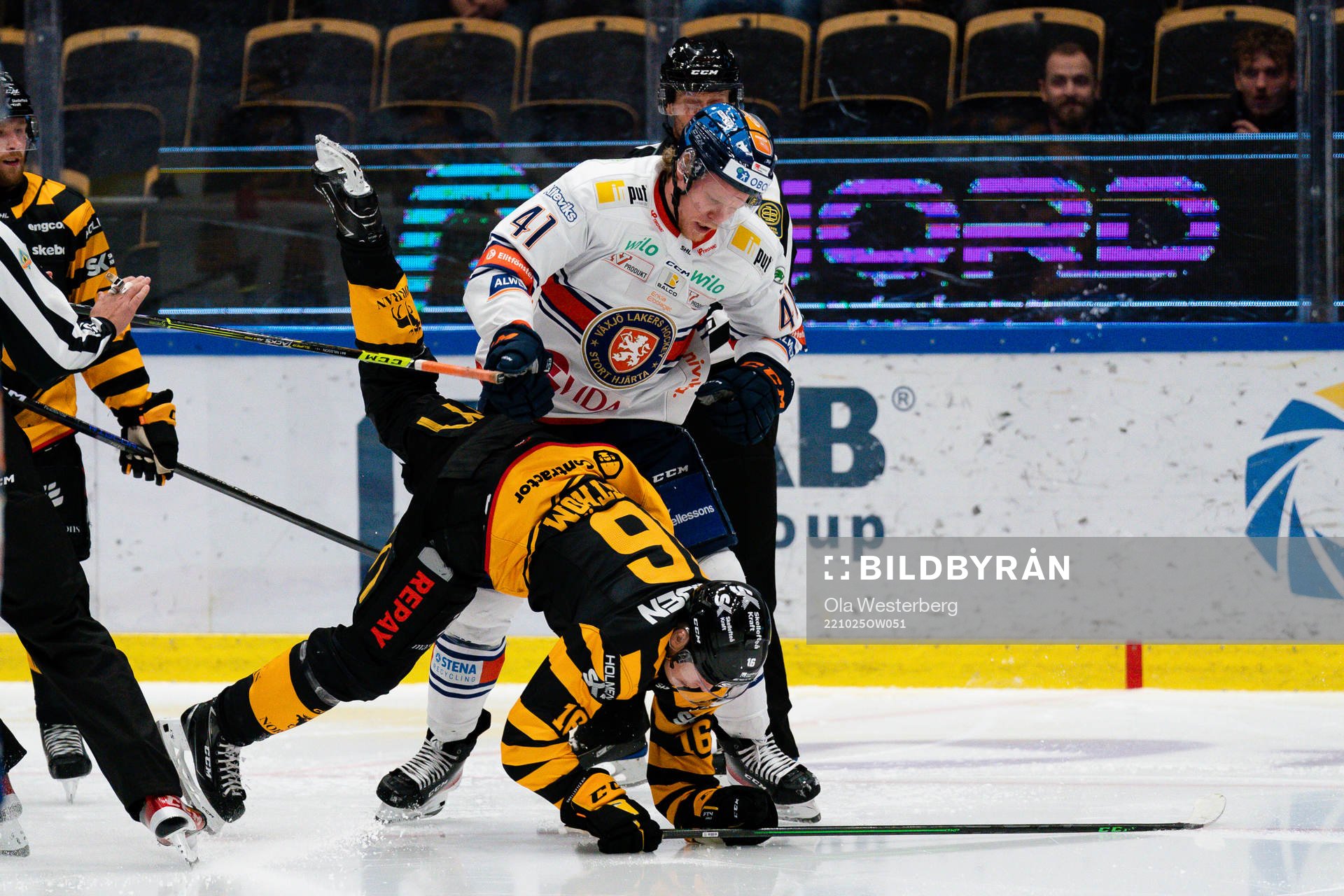 Växjös Ludvig Nilsson och Skellefteås Linus Lindström