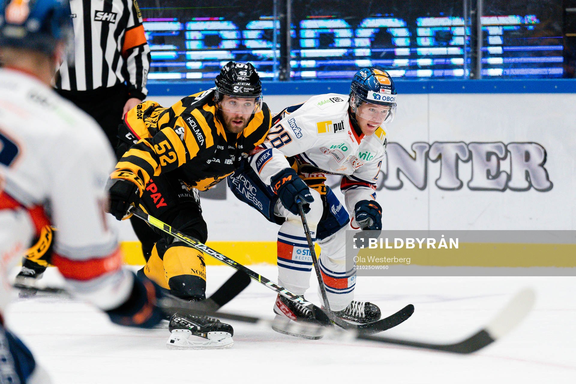 Skellefteås Arvid Lundberg och Växjös Hugo Gustafsson
