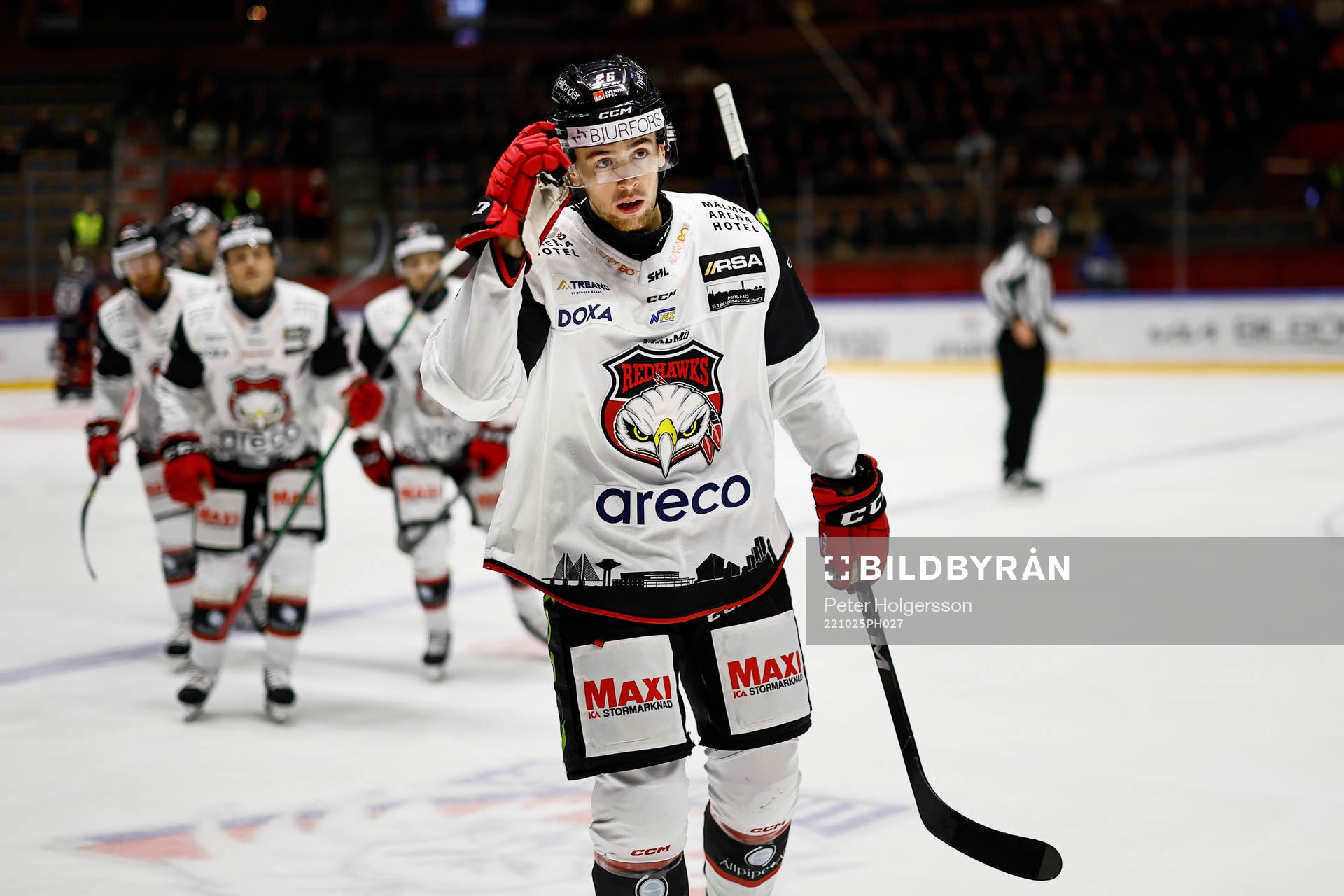 Malmö Redhawks Thomas Schemitsch jublar
