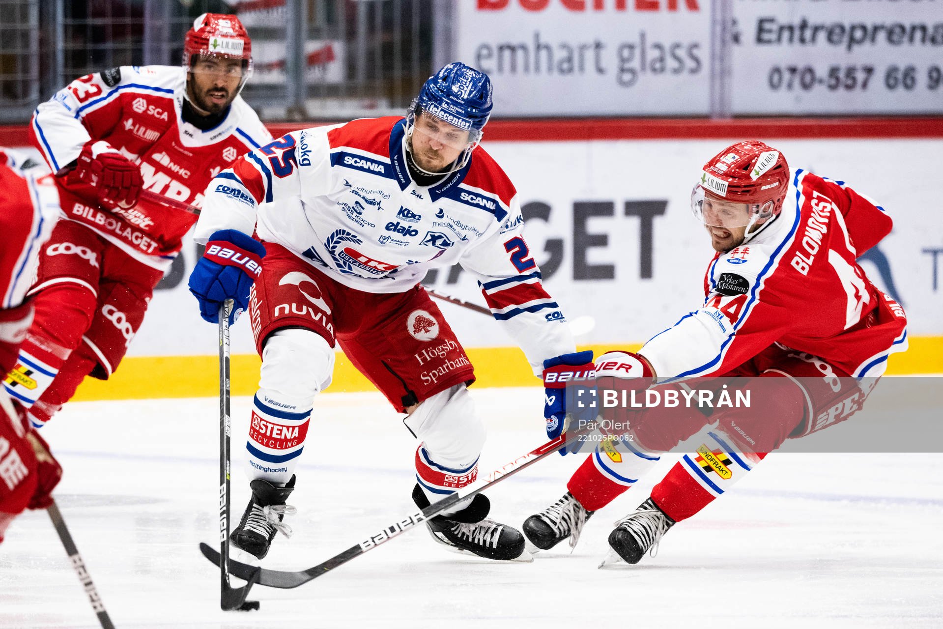 Oskarshamns Johannes Salmonsson och Timrås Jacob Blomqvist