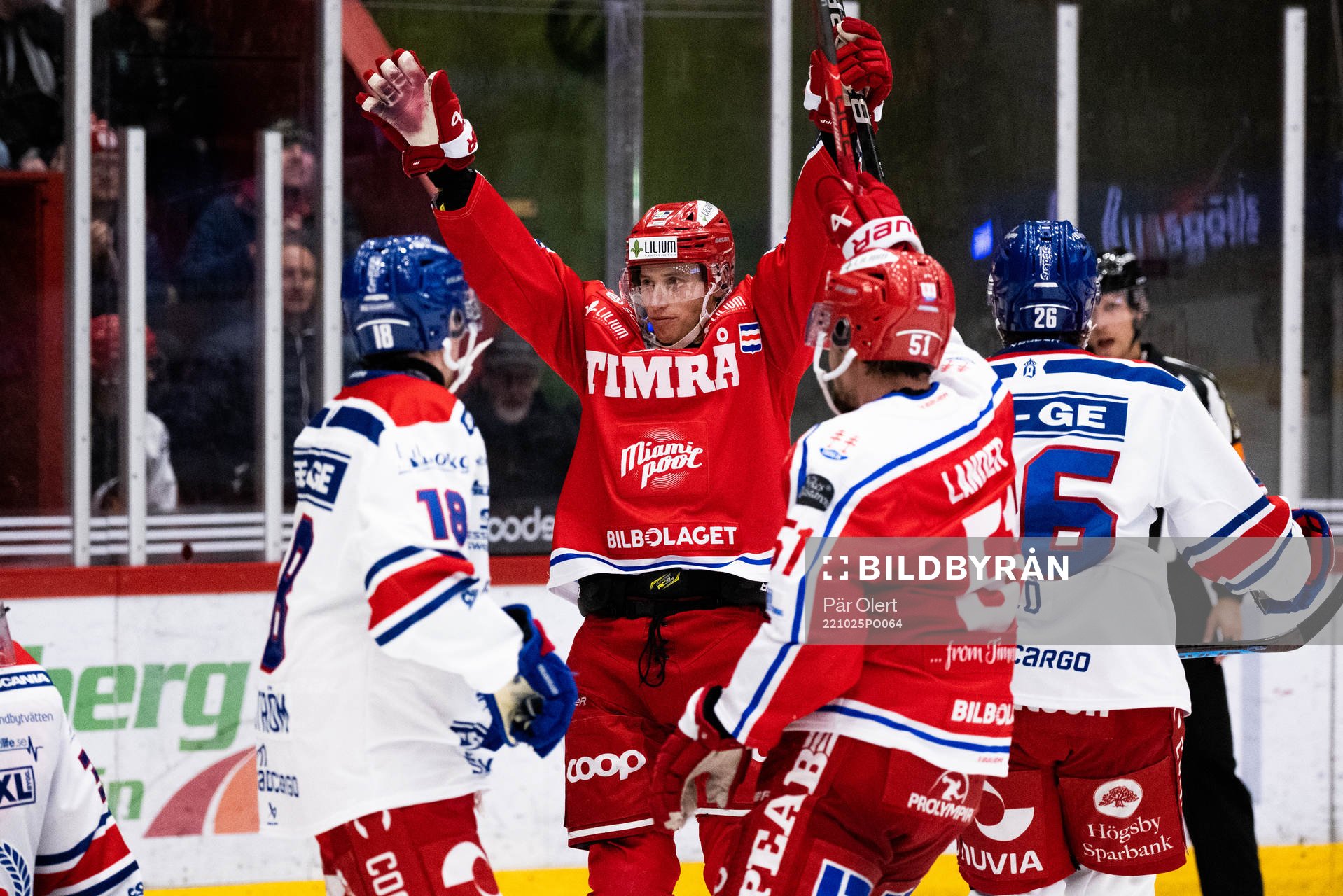 Timrås Robin Alvarez jublar