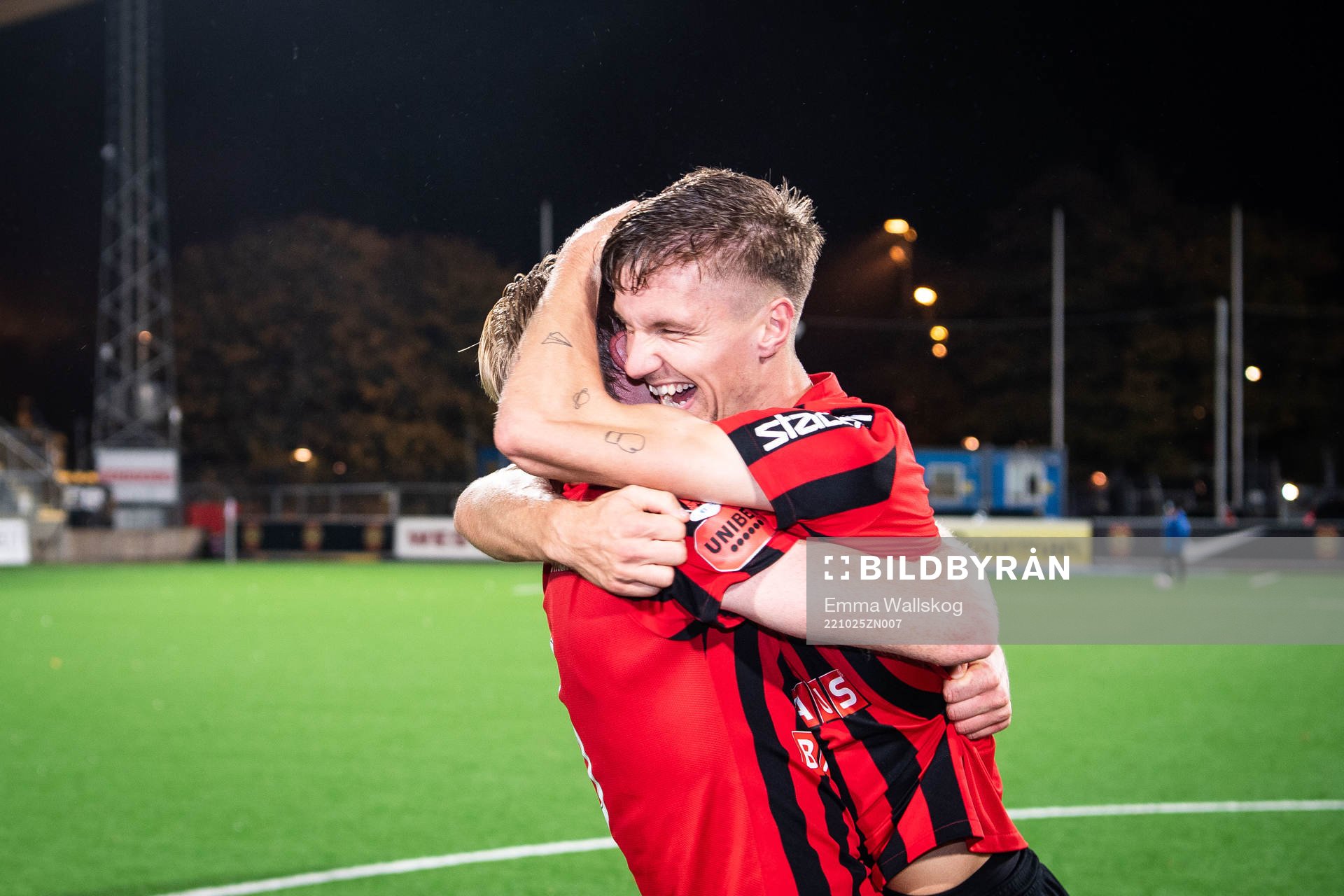 Brommapojkarnas Gustav Sandberg Magnusson och Samuel Leach
