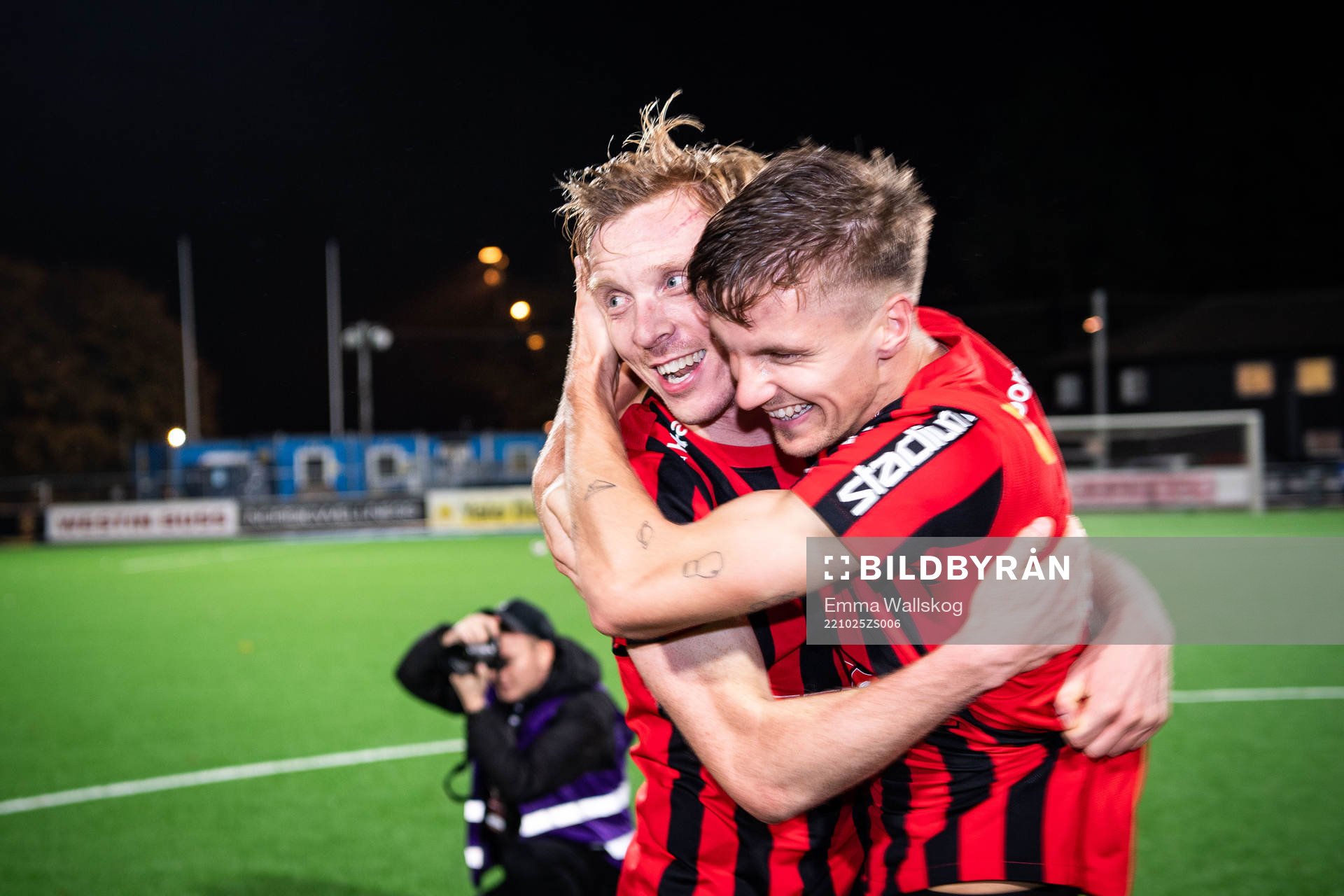Brommapojkarnas Gustav Sandberg Magnusson och Samuel Leach
