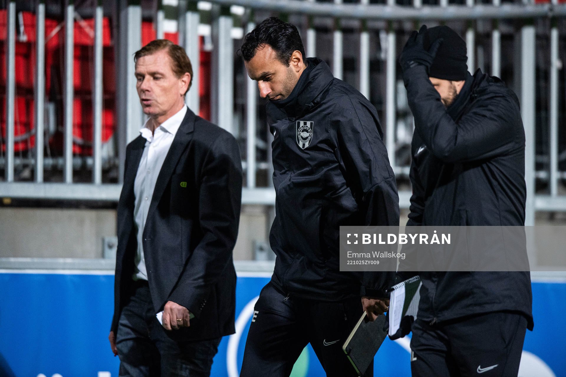 Brommapojkarnas tränare Christer Mattiasson och