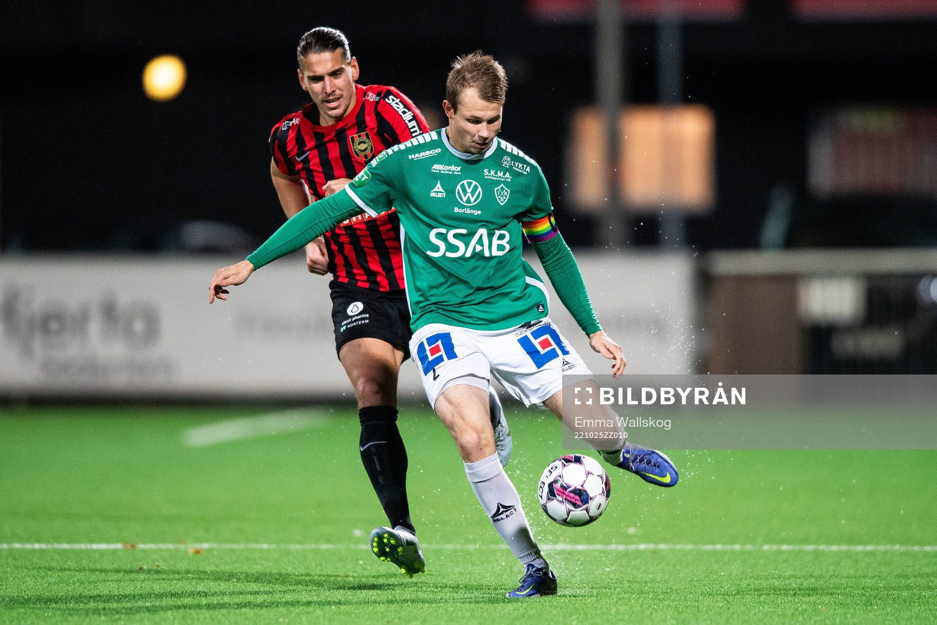 Brommapojkarnas Nikola Vasic och Brages Alexander
